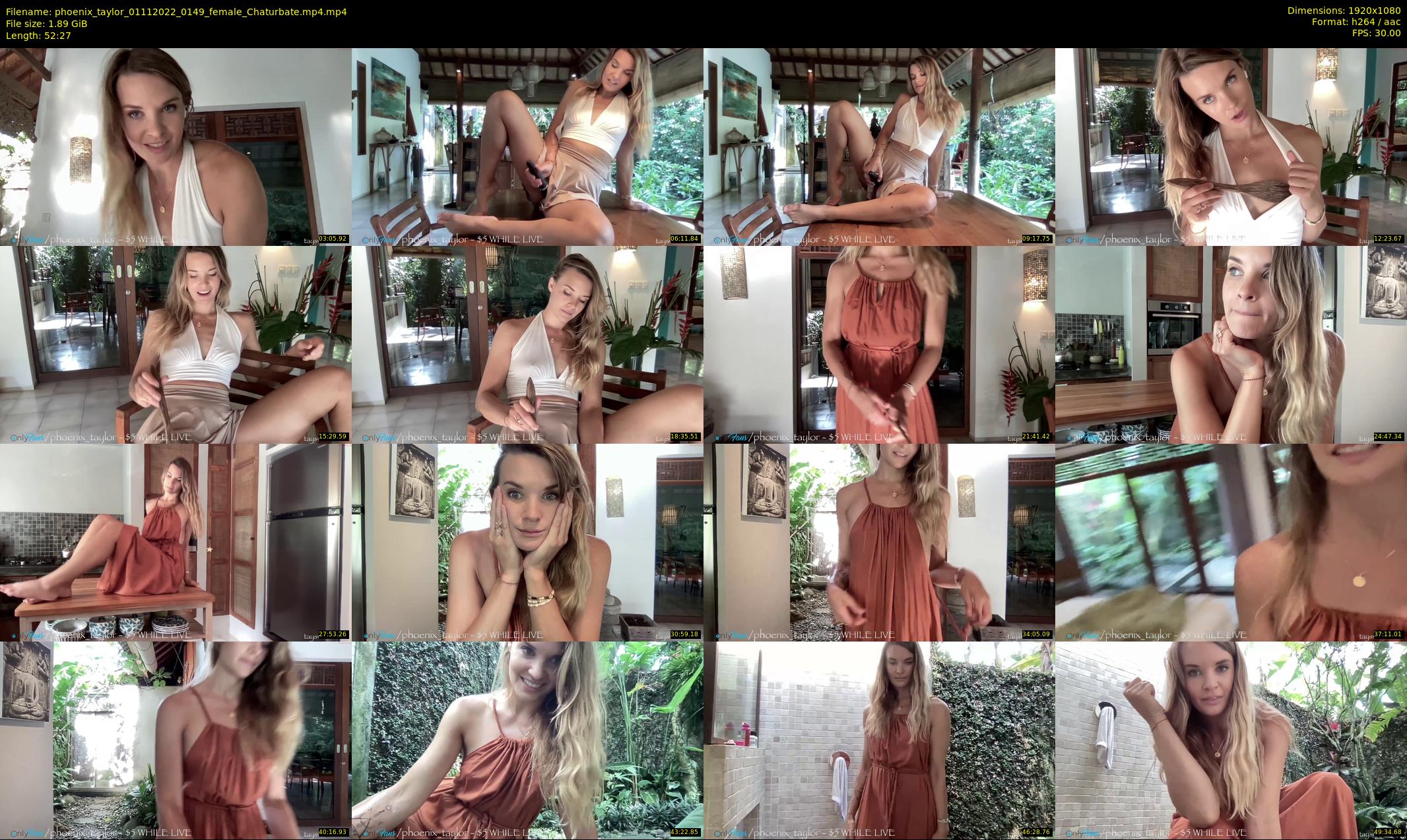 phoenix_taylor — 53 minute Chaturbate female cam show recording, 1080p, Nov 1, 2022