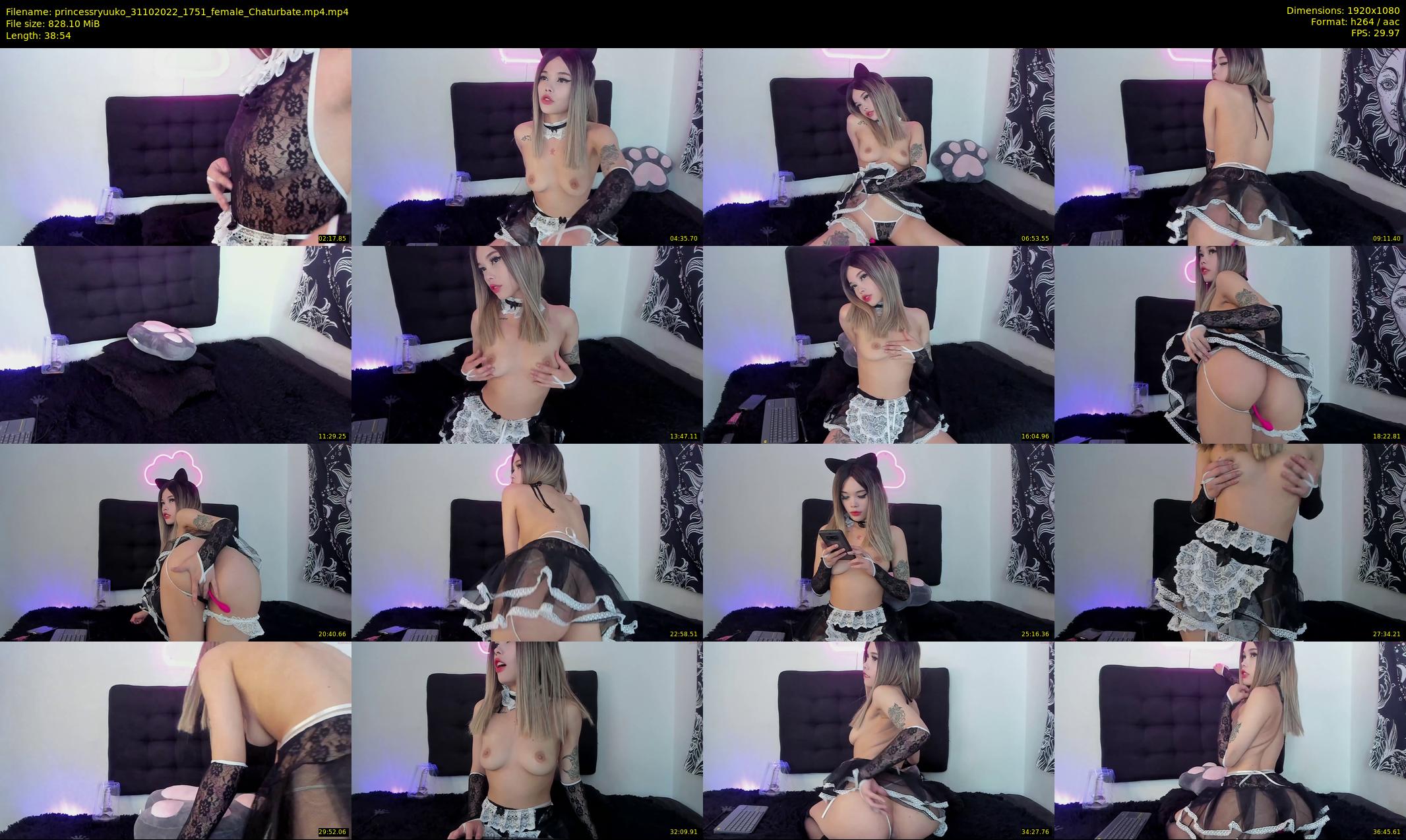 princessryuuko — 39 minute Chaturbate female cam show recording, 1080p, Oct 31, 2022