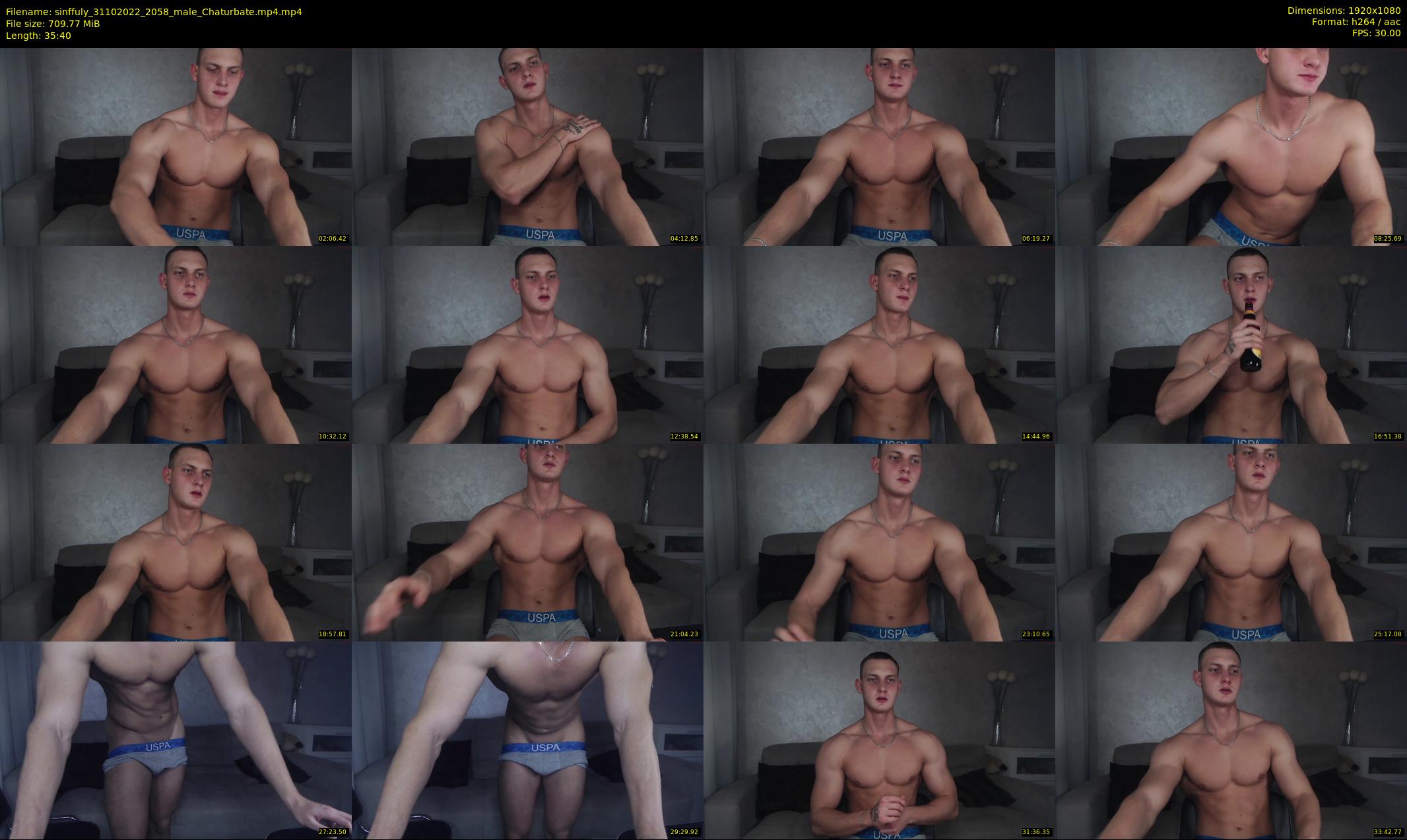 sinffuly — 36 minute Chaturbate male cam show recording, 1080p, Oct 31, 2022