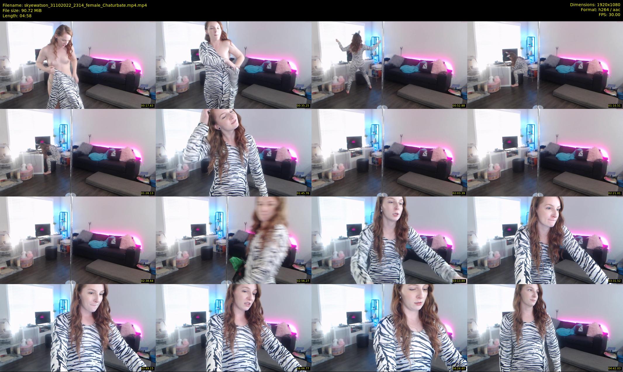 skyewatson — 5 minute Chaturbate female cam show recording, 1080p, Oct 31, 2022