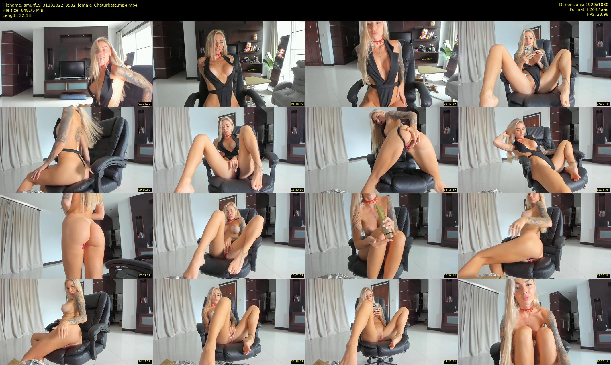 smurf19 — 33 minute Chaturbate female cam show recording, 1080p, Oct 31, 2022