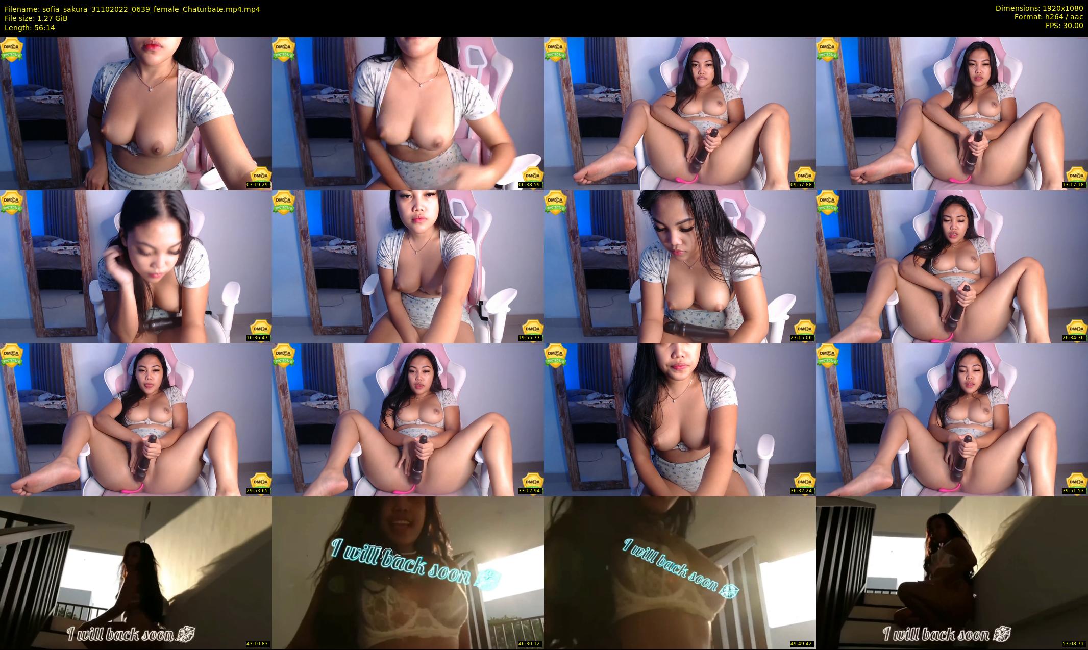 sofia_sakura — 57 minute Chaturbate female cam show recording, 1080p, Oct 31, 2022