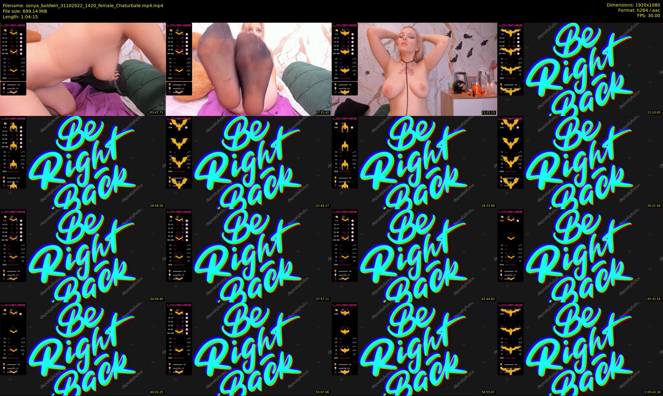 sonya_boldwin — 65 minute Chaturbate female cam show recording, 1080p, Oct 31, 2022