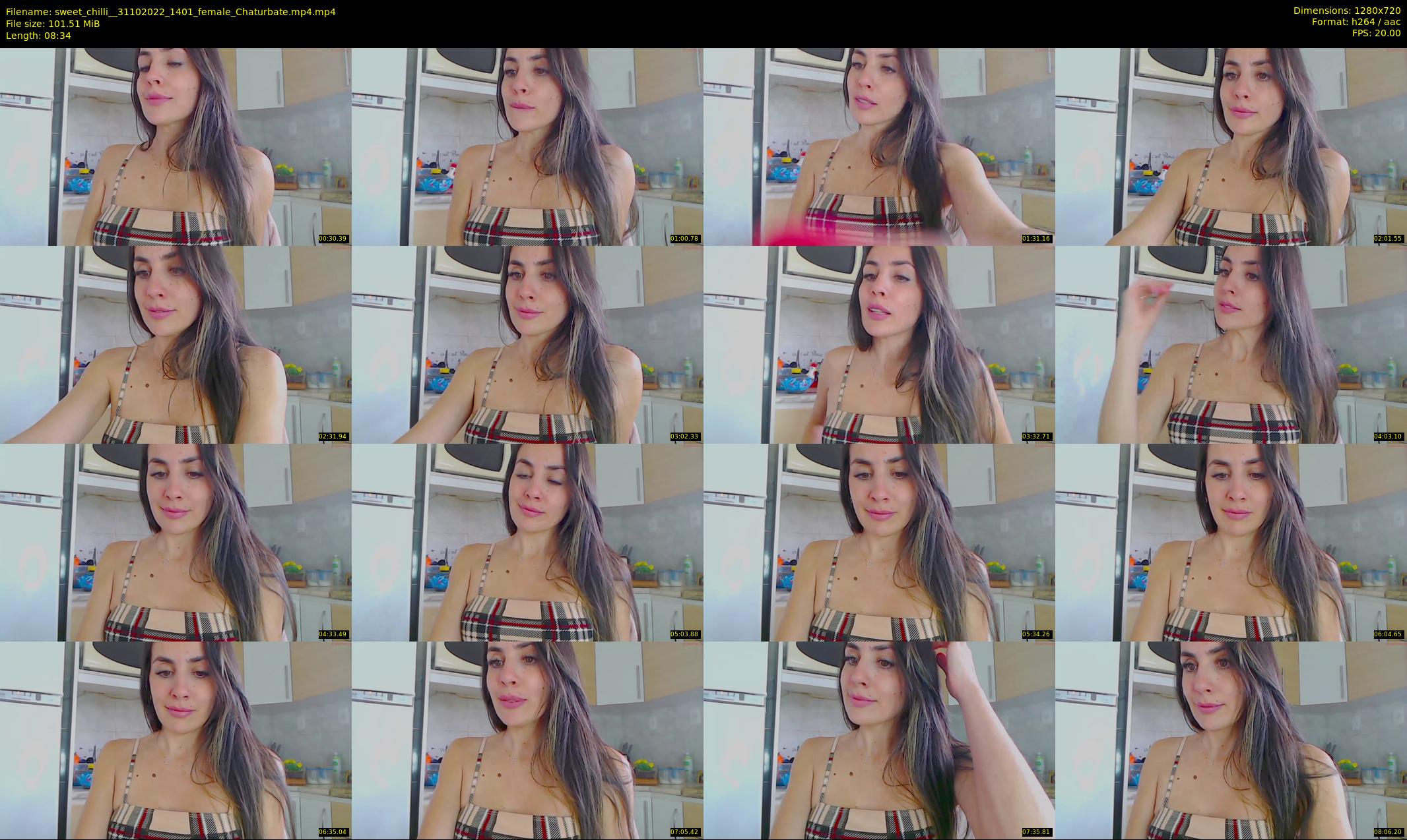 sweet_chilli_ — 9 minute Chaturbate female cam show recording, 720p, Oct 31, 2022