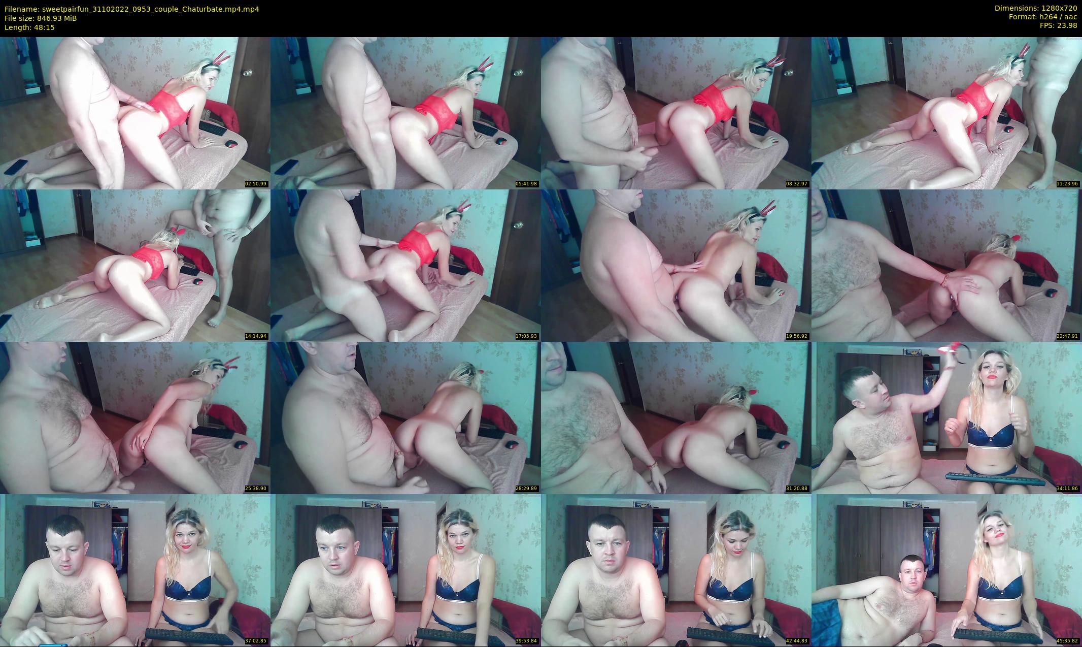sweetpairfun — 49 minute Chaturbate couple cam show recording, 720p, Oct 31, 2022