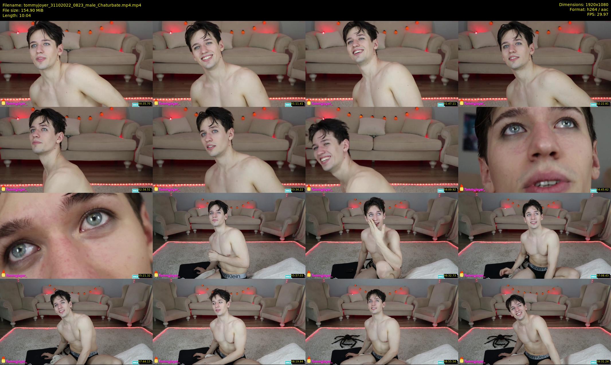 tommyjoyer — 11 minute Chaturbate male cam show recording, 1080p, Oct 31, 2022
