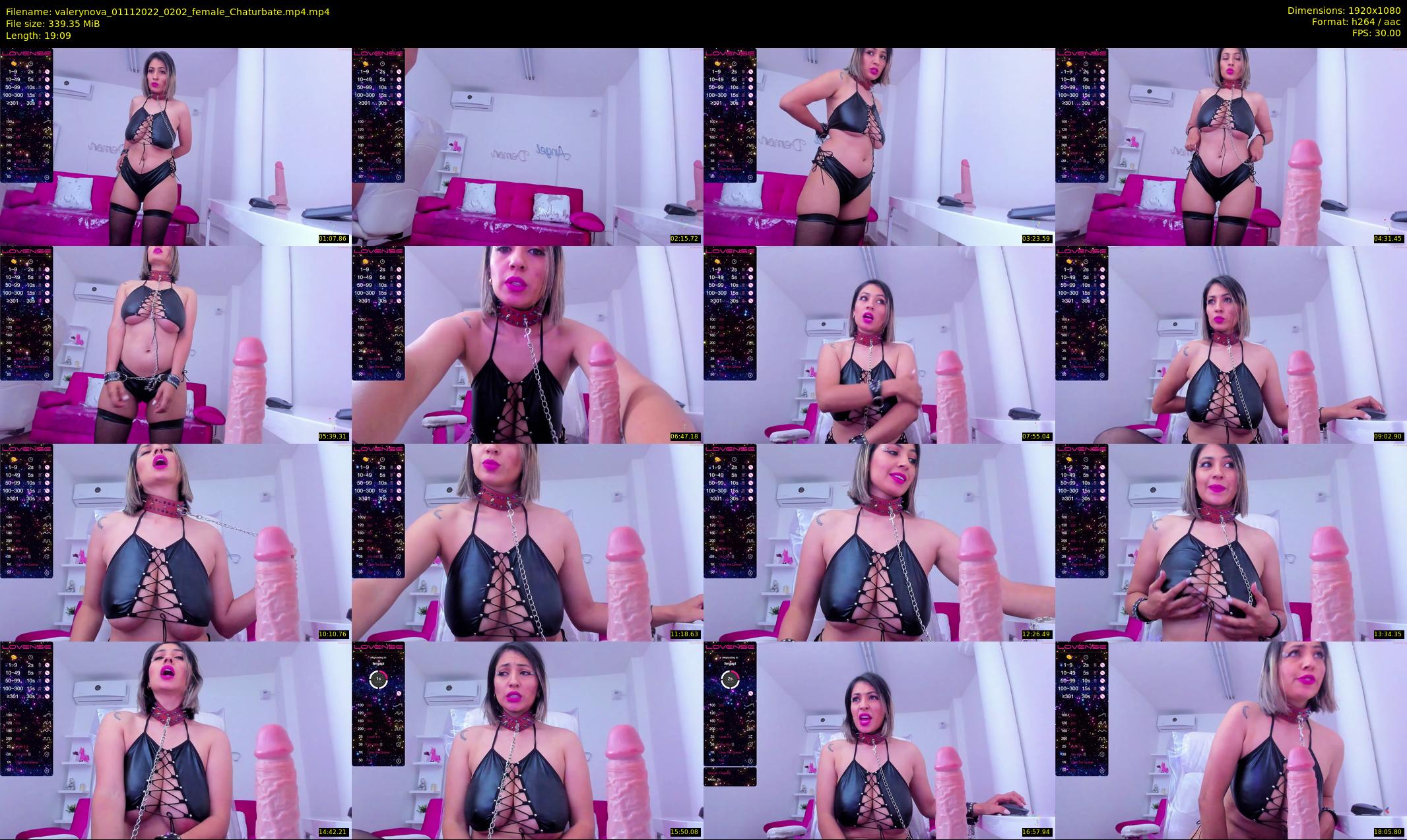 valerynova — 20 minute Chaturbate female cam show recording, 1080p, Nov 1, 2022