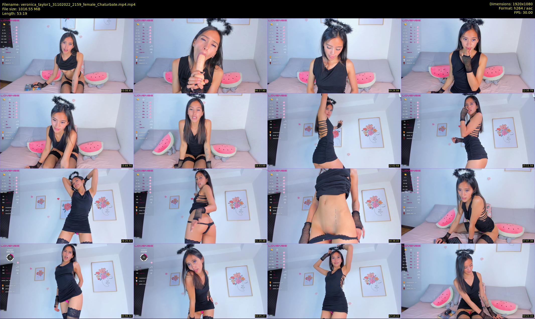 veronica_taylor1 — 54 minute Chaturbate female cam show recording, 1080p, Oct 31, 2022