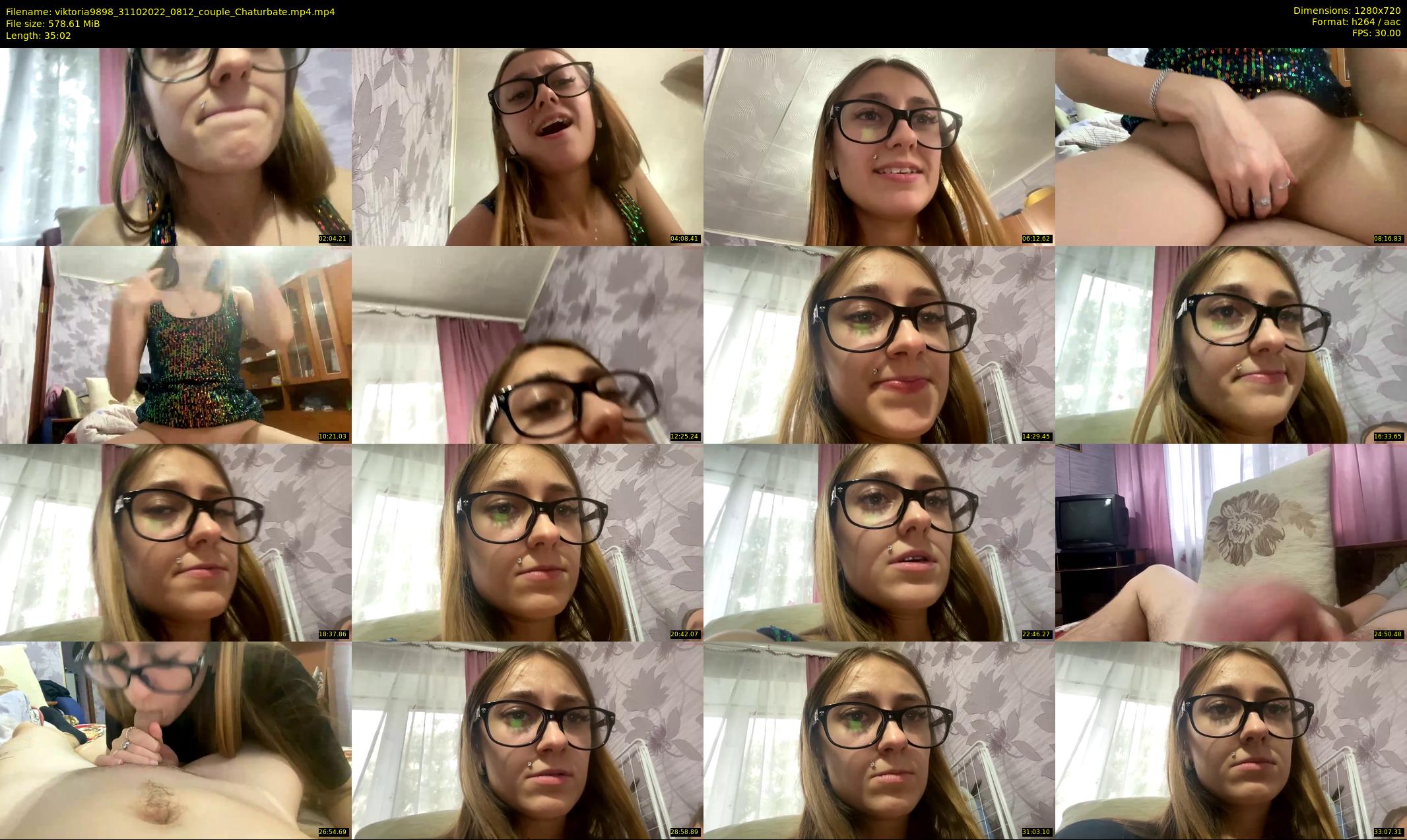 viktoria9898 — 36 minute Chaturbate couple cam show recording, 720p, Oct 31, 2022
