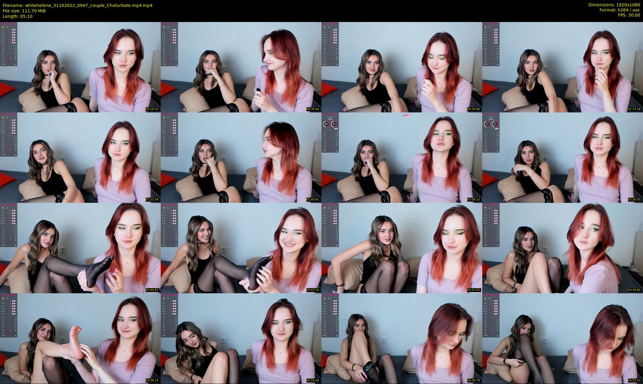 whitehelene — 6 minute Chaturbate female cam show recording, 1080p, Oct 31, 2022