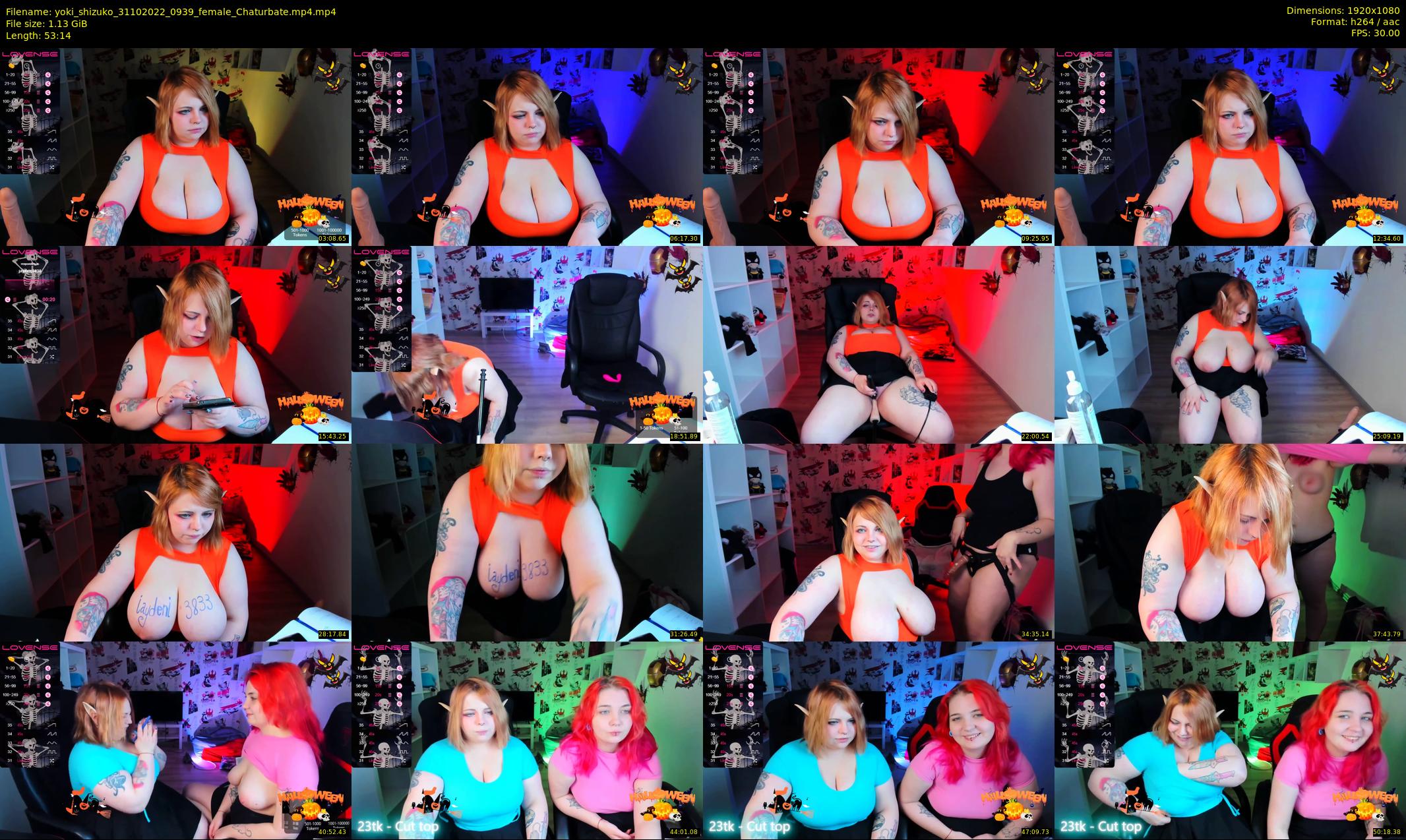 yoki_shizuko — 54 minute Chaturbate female cam show recording, 1080p, Oct 31, 2022