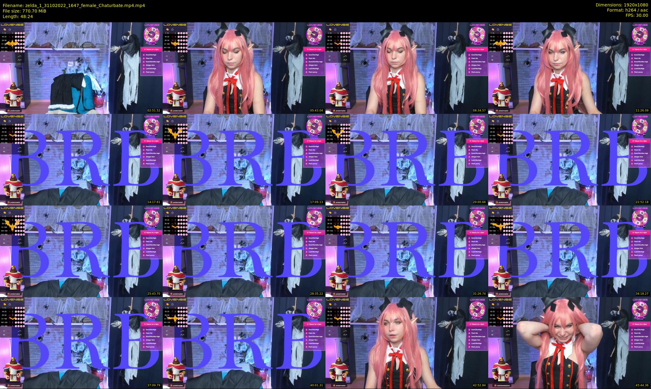 zelda_1 — 49 minute Chaturbate female cam show recording, 1080p, Oct 31, 2022