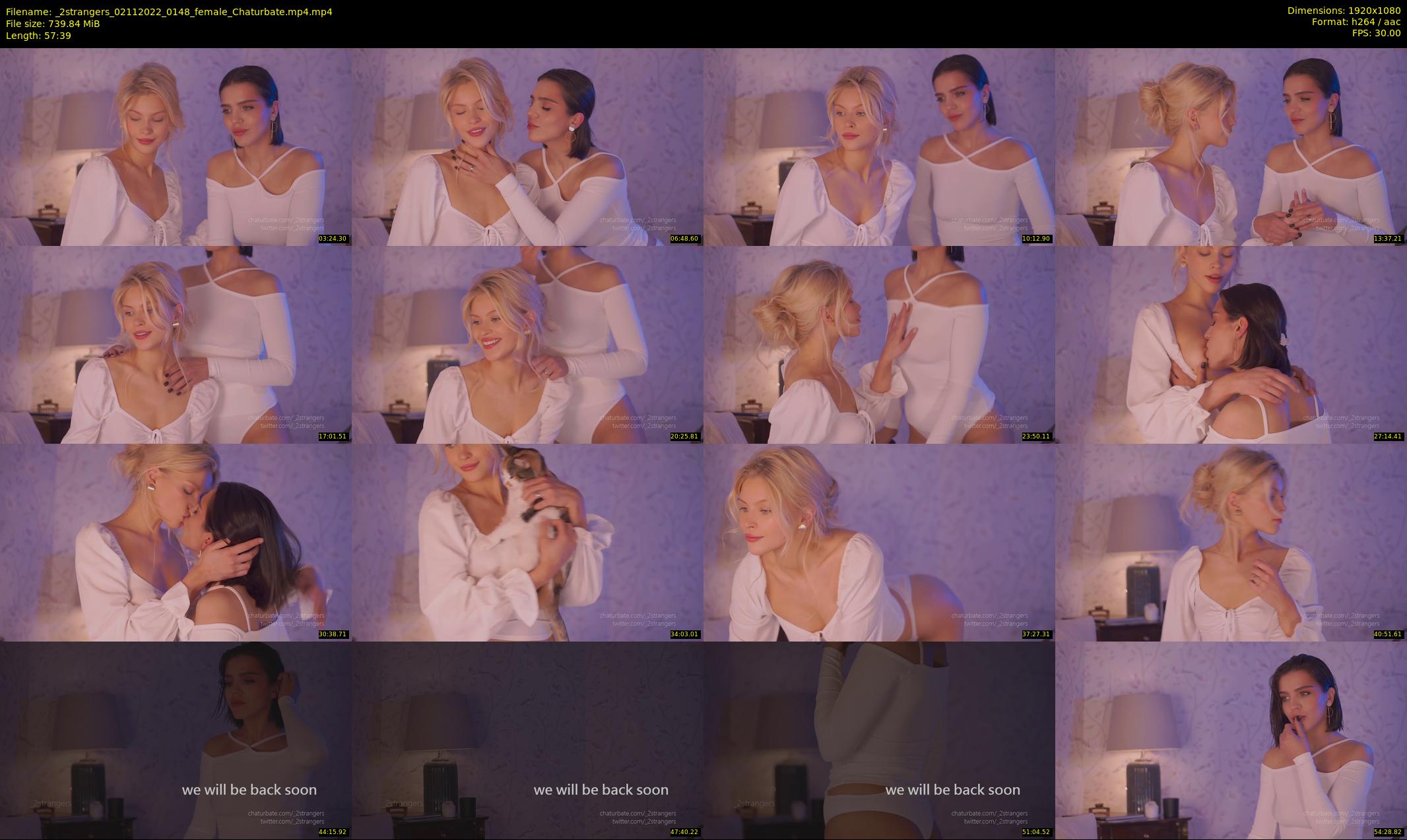 _2strangers — 58 minute Chaturbate couple cam show recording, 1080p, Nov 2, 2022