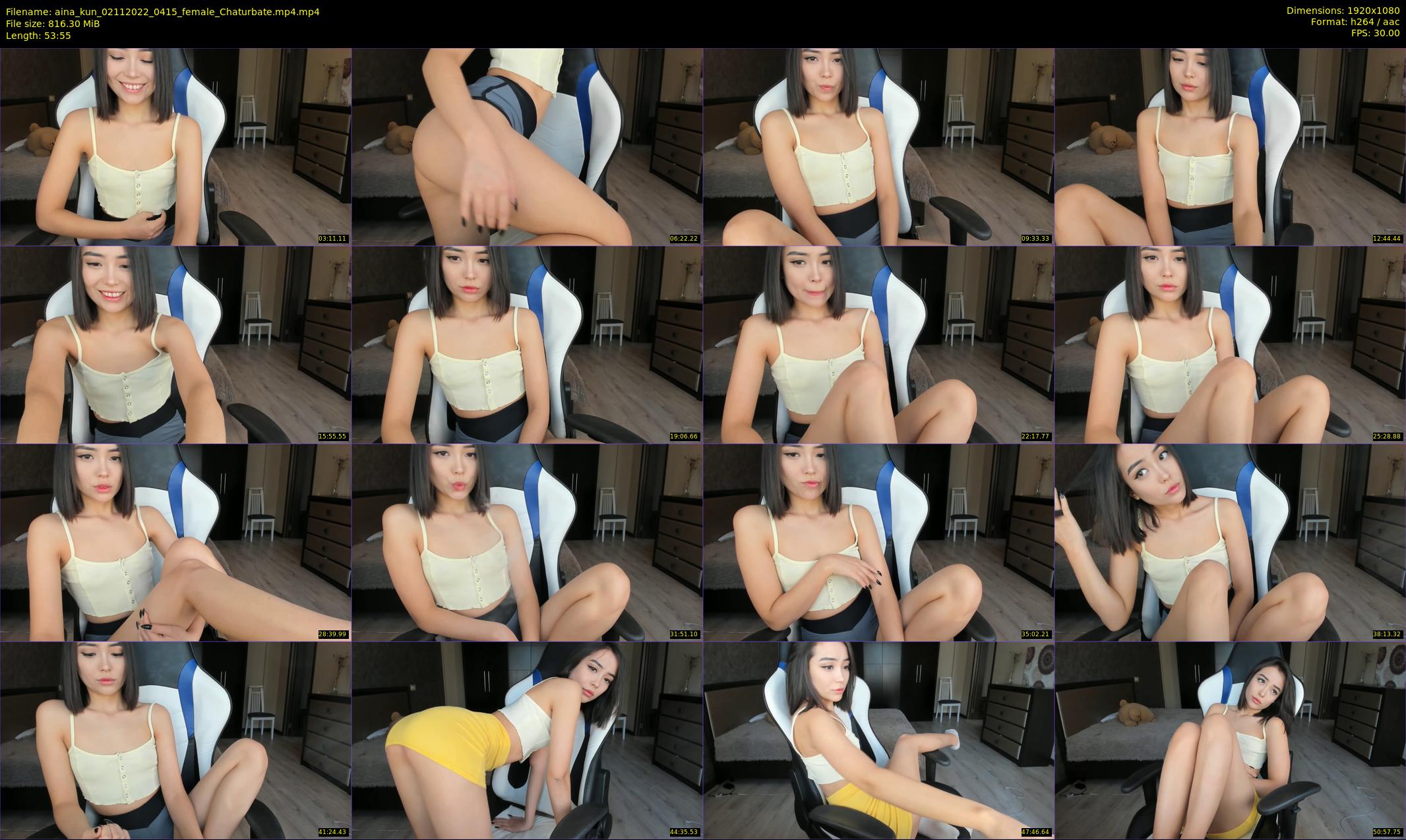 aina_kun — 54 minute Chaturbate female cam show recording, 1080p, Nov 2, 2022