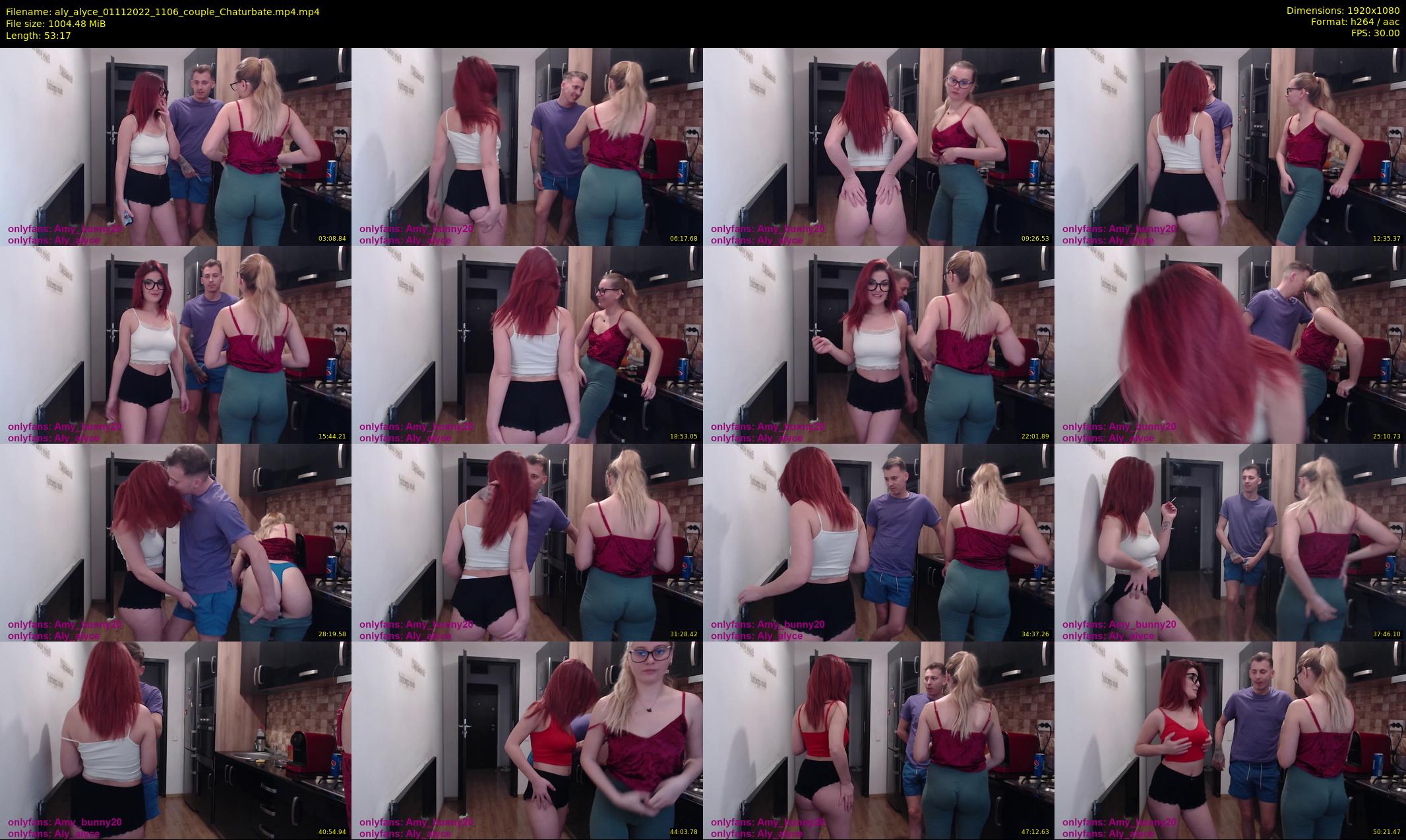 aly_alyce — 54 minute Chaturbate female cam show recording, 1080p, Nov 1, 2022