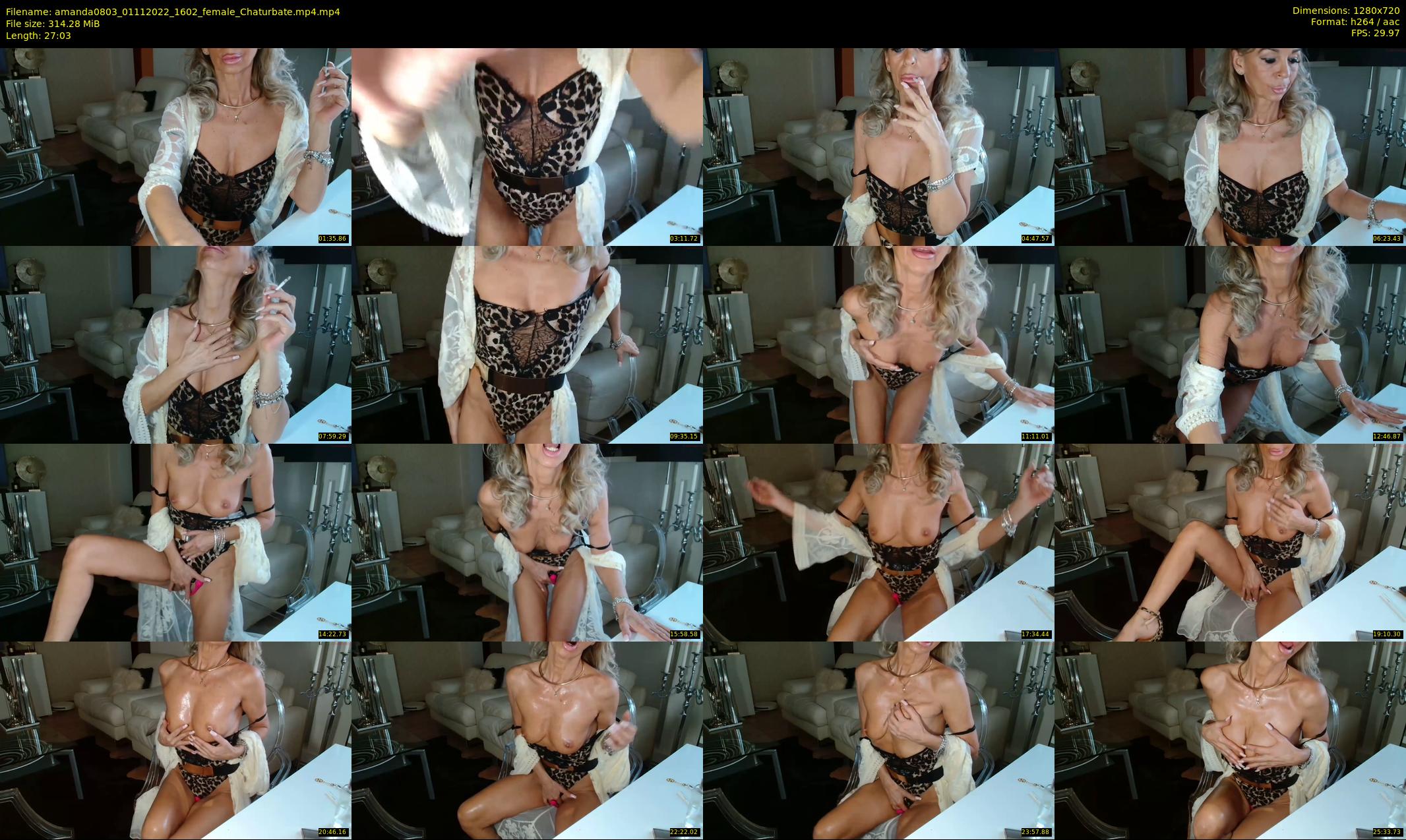 amanda0803 — 28 minute Chaturbate female cam show recording, 720p, Nov 1, 2022