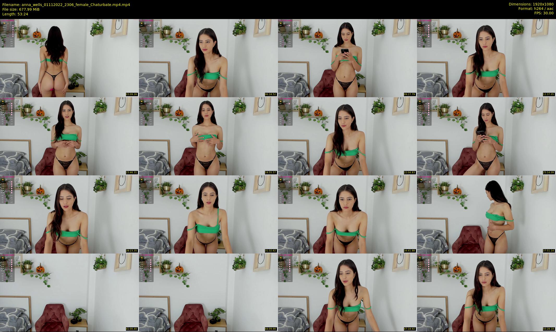 anna_wells — 54 minute Chaturbate female cam show recording, 1080p, Nov 1, 2022