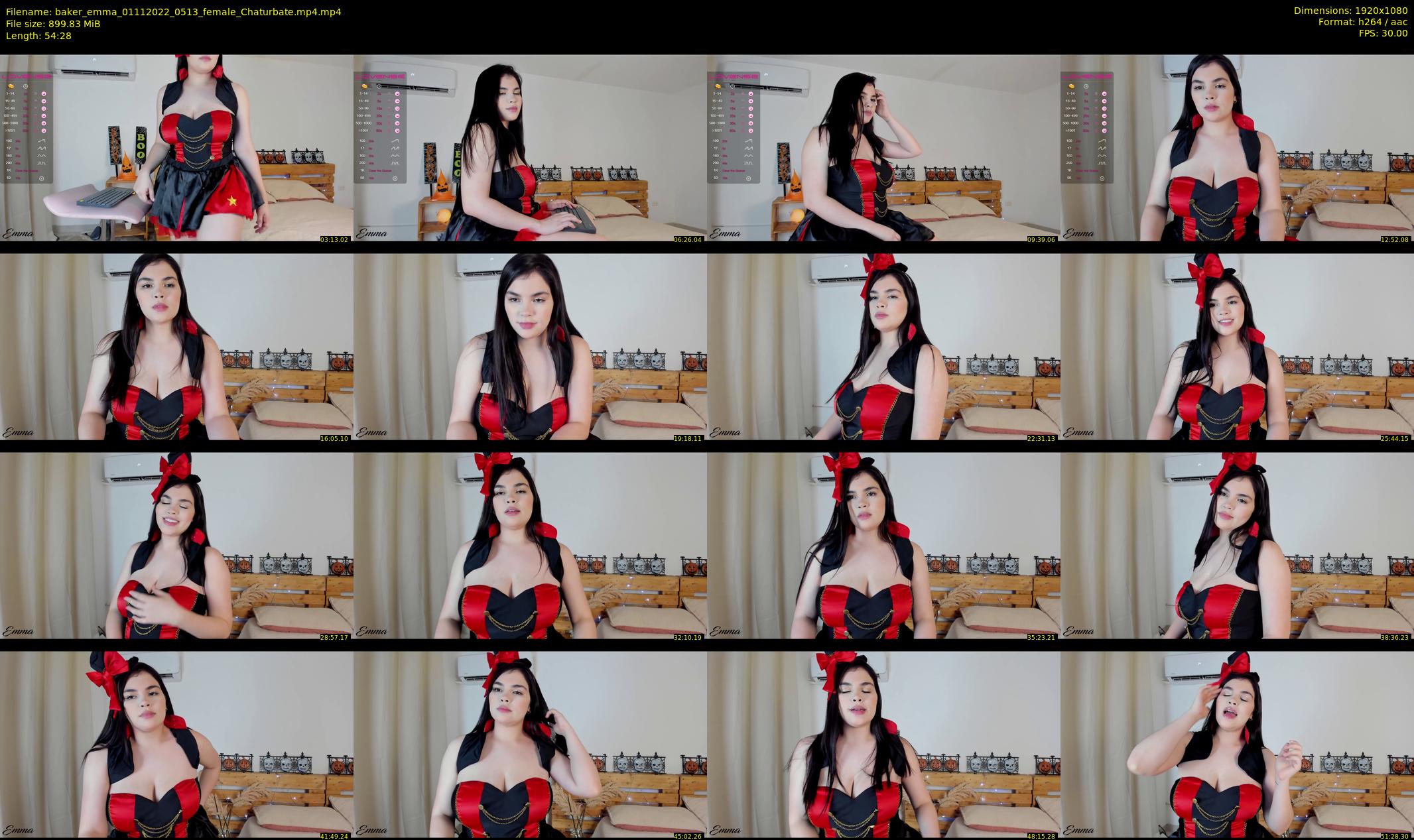 baker_emma — 55 minute Chaturbate female cam show recording, 1080p, Nov 1, 2022