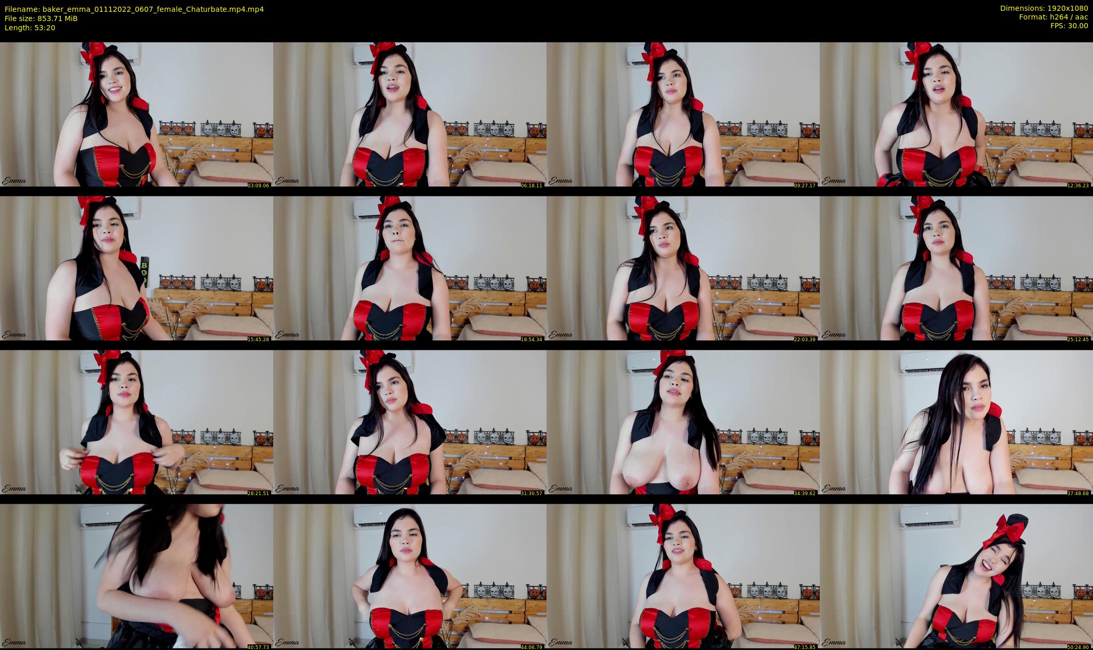 baker_emma — 54 minute Chaturbate female cam show recording, 1080p, Nov 1, 2022