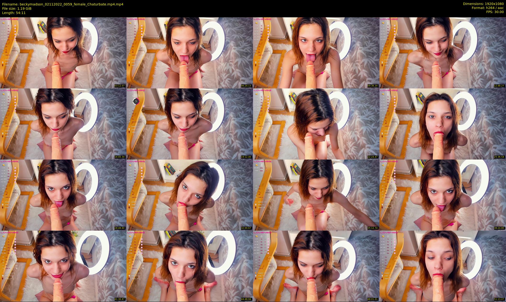 beckymadson — 55 minute Chaturbate female cam show recording, 1080p, Nov 2, 2022
