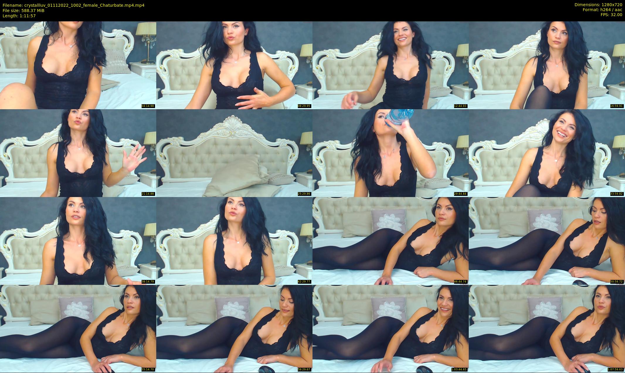 crystallluv — 72 minute Chaturbate female cam show recording, 720p, Nov 1, 2022