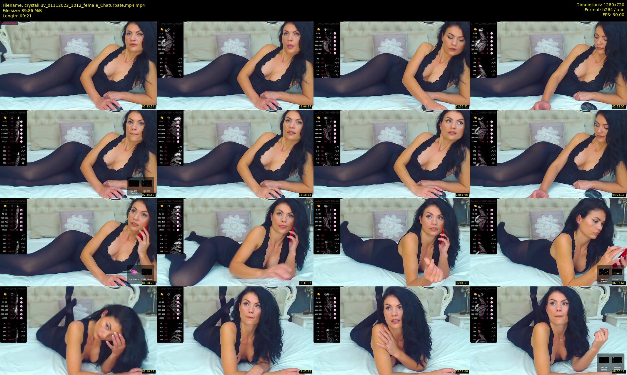 crystallluv — 10 minute Chaturbate female cam show recording, 720p, Nov 1, 2022