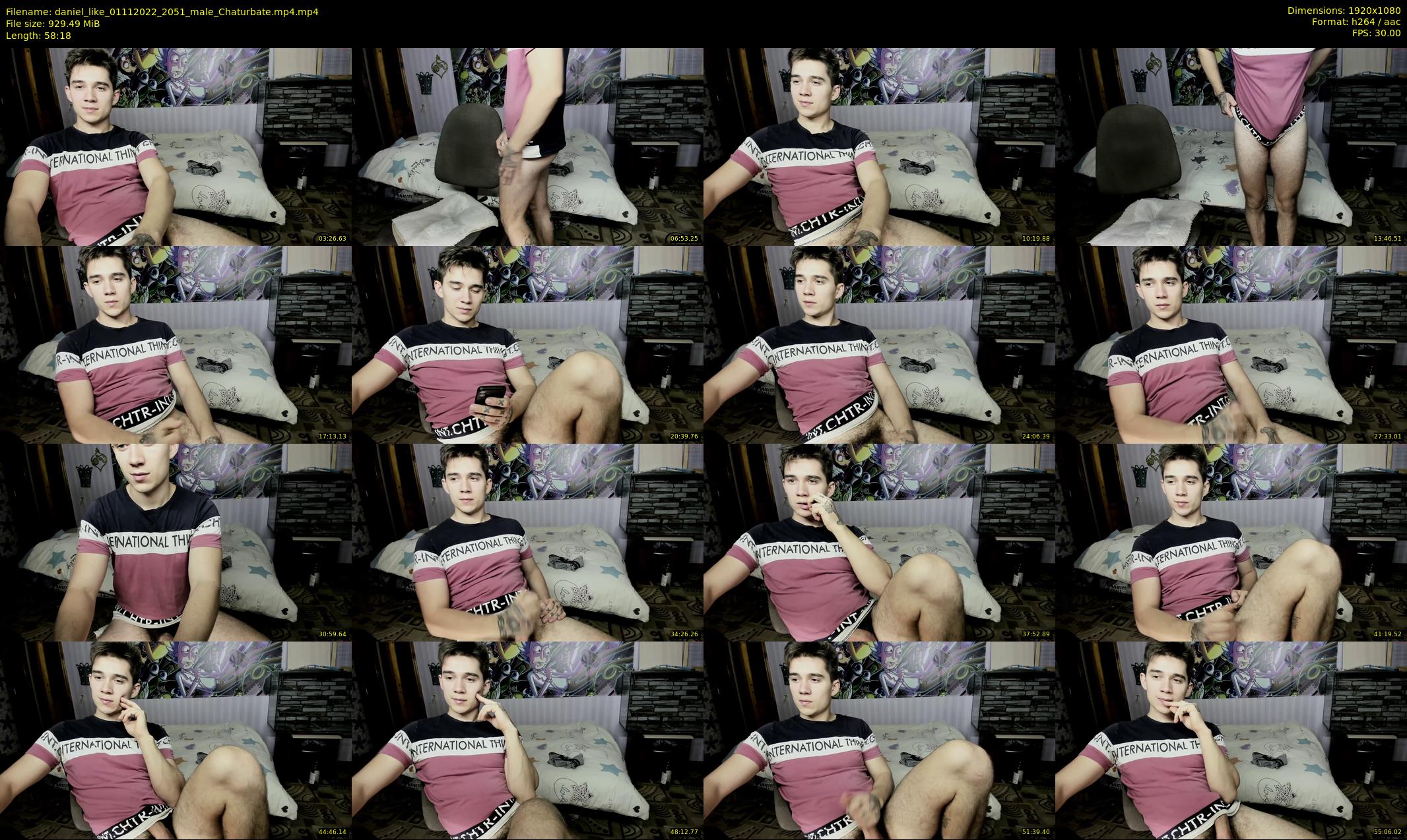 daniel_like — 59 minute Chaturbate male cam show recording, 1080p, Nov 1, 2022