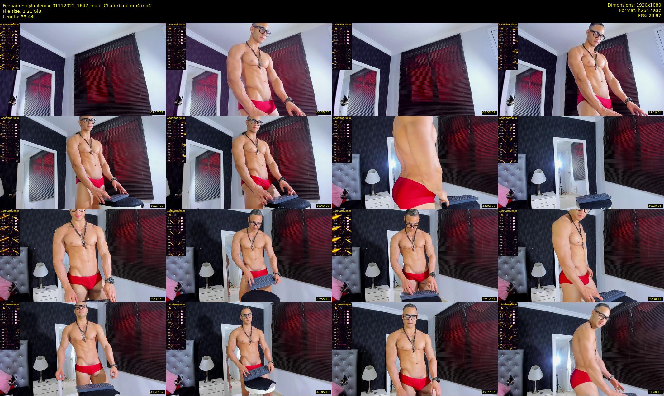 dylanlenox — 56 minute Chaturbate male cam show recording, 1080p, Nov 1, 2022