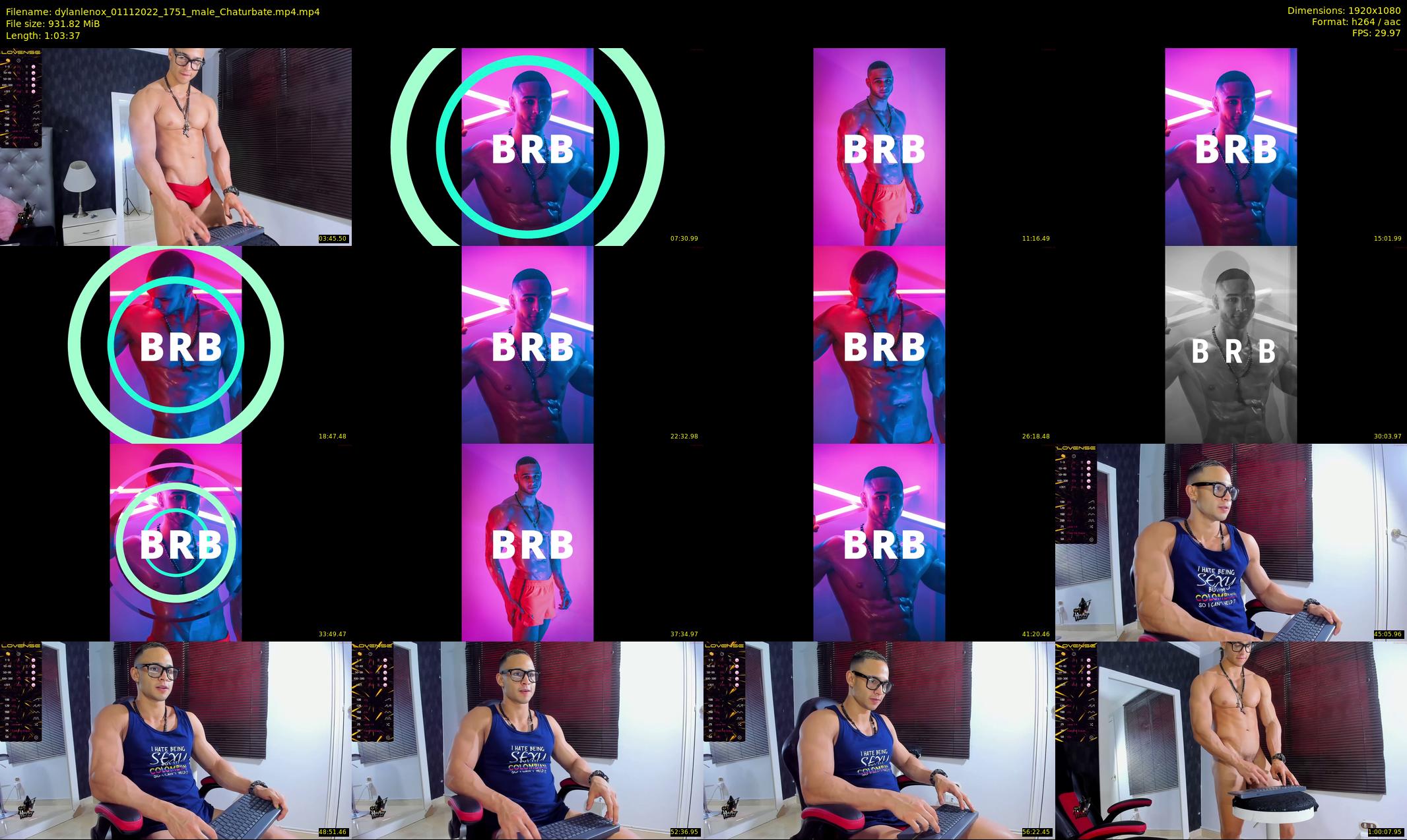dylanlenox — 64 minute Chaturbate male cam show recording, 1080p, Nov 1, 2022
