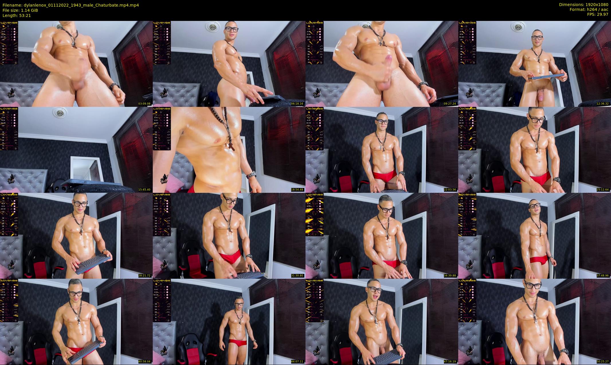 dylanlenox — 54 minute Chaturbate male cam show recording, 1080p, Nov 1, 2022