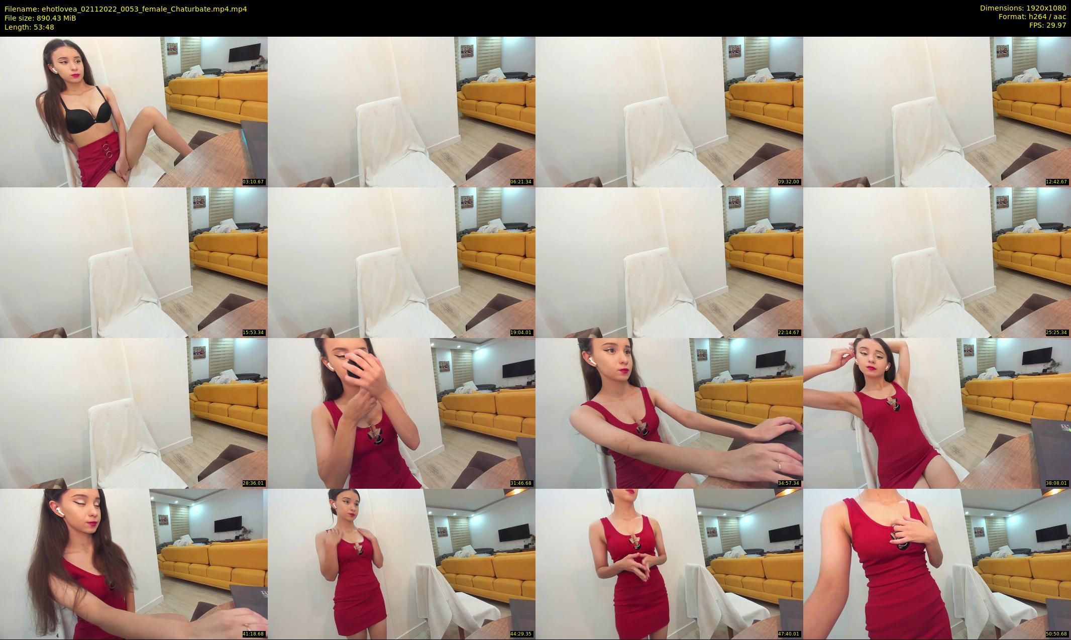 ehotlovea — 54 minute Chaturbate female cam show recording, 1080p, Nov 2, 2022