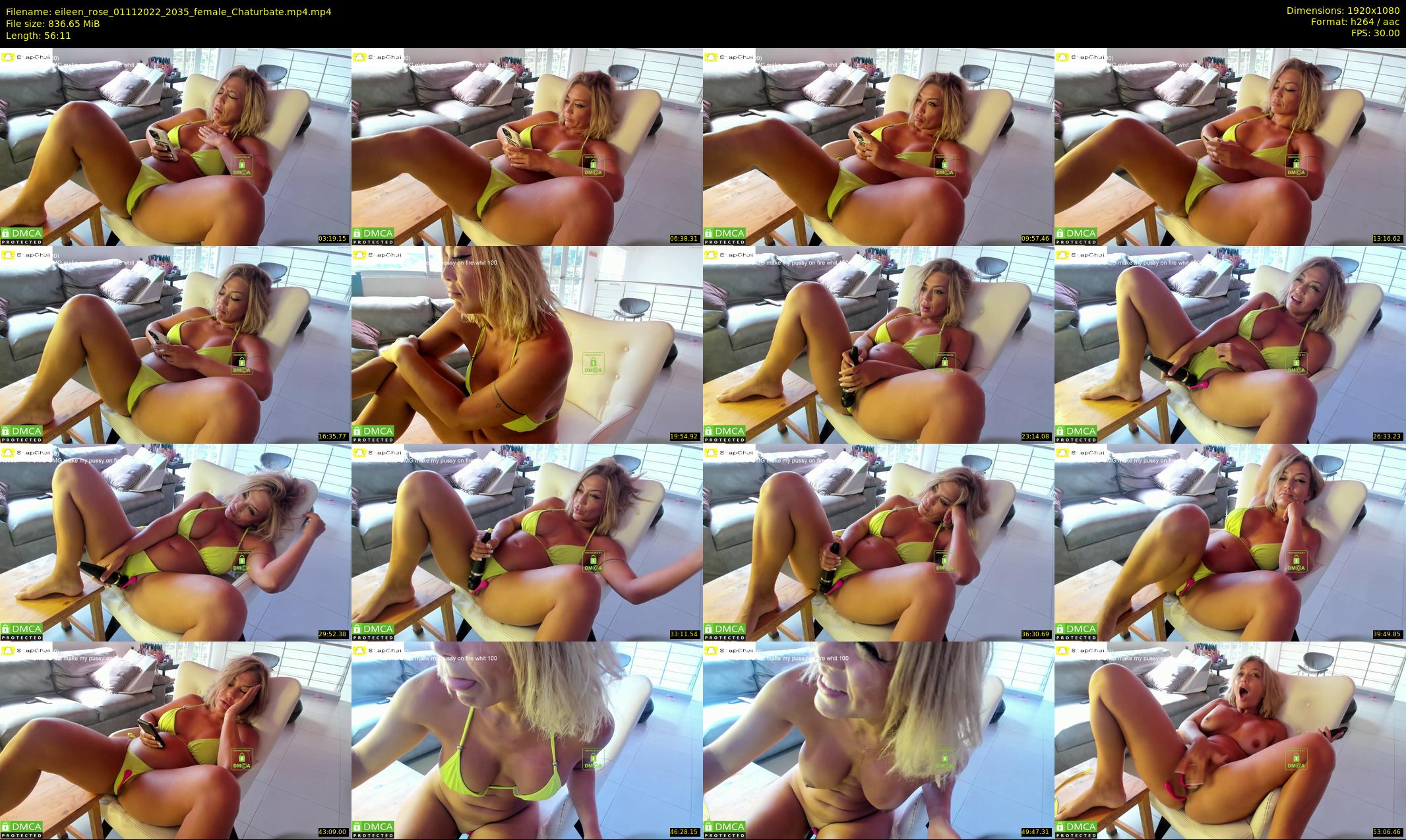 eileen_rose — 57 minute Chaturbate female cam show recording, 1080p, Nov 1, 2022