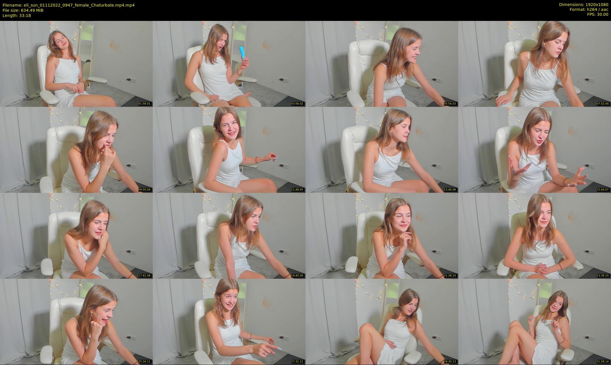 eli_sun — 34 minute Chaturbate female cam show recording, 1080p, Nov 1, 2022
