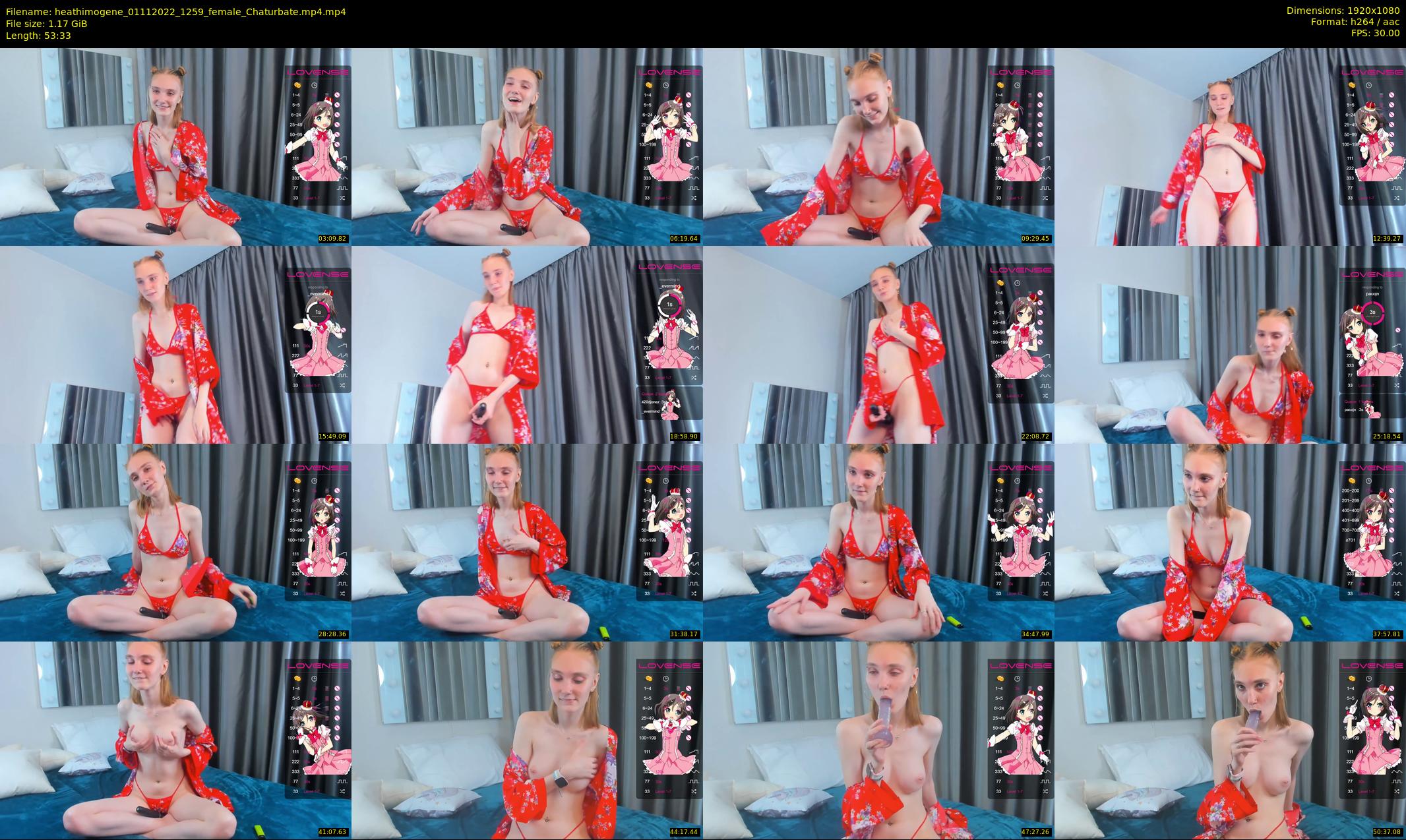 heathimogene — 54 minute Chaturbate female cam show recording, 1080p, Nov 1, 2022