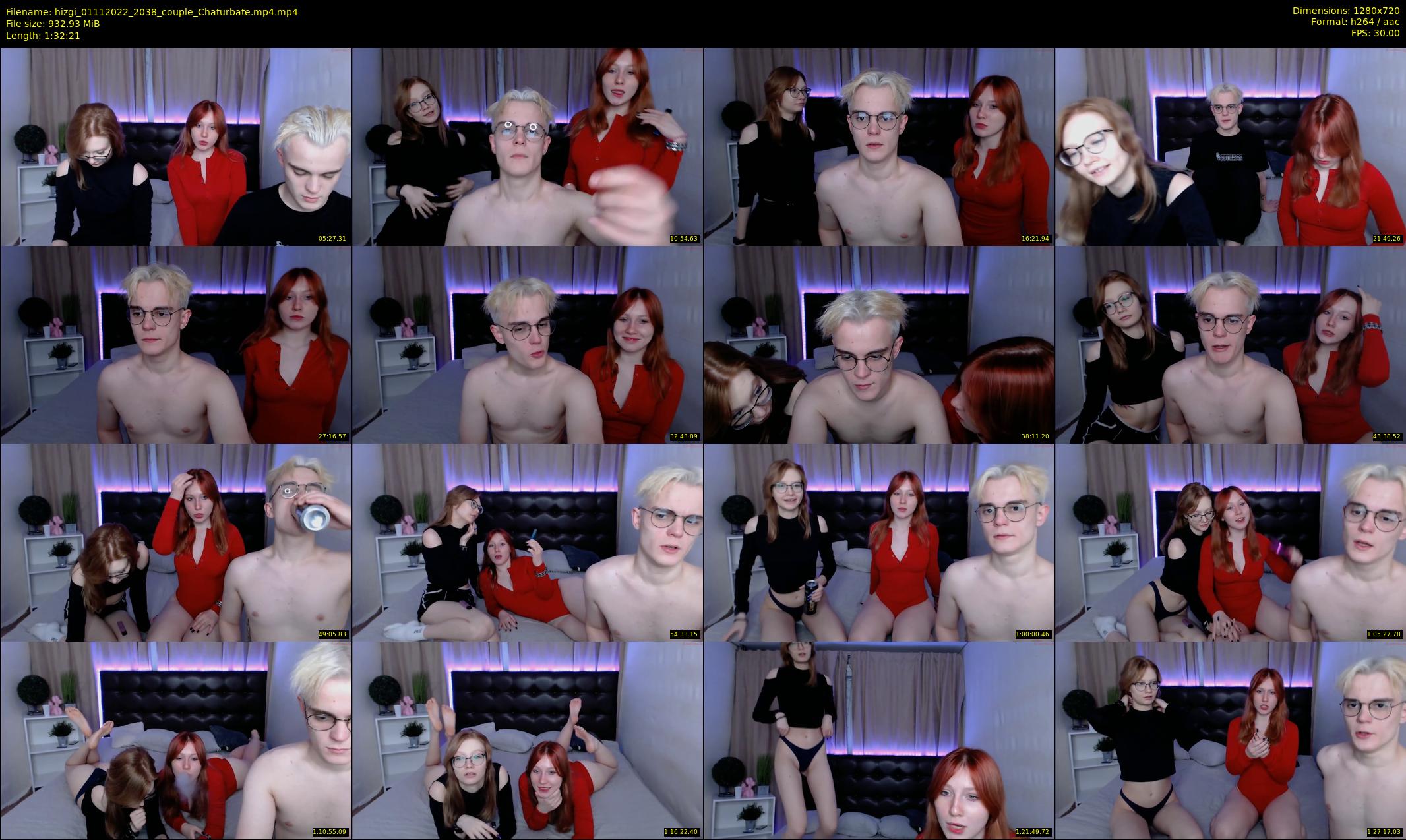 hizgi — 93 minute Chaturbate couple cam show recording, 720p, Nov 1, 2022