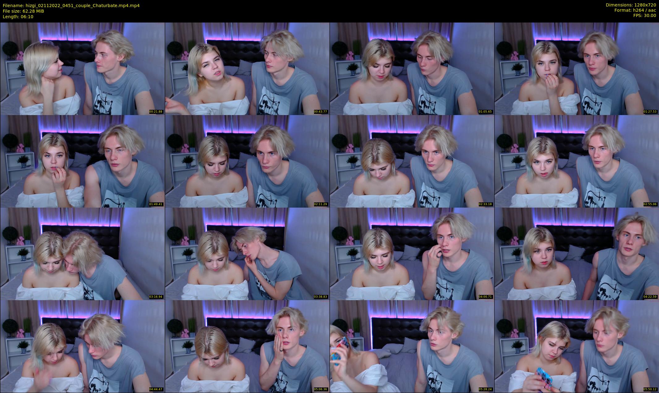 hizgi — 7 minute Chaturbate couple cam show recording, 720p, Nov 2, 2022