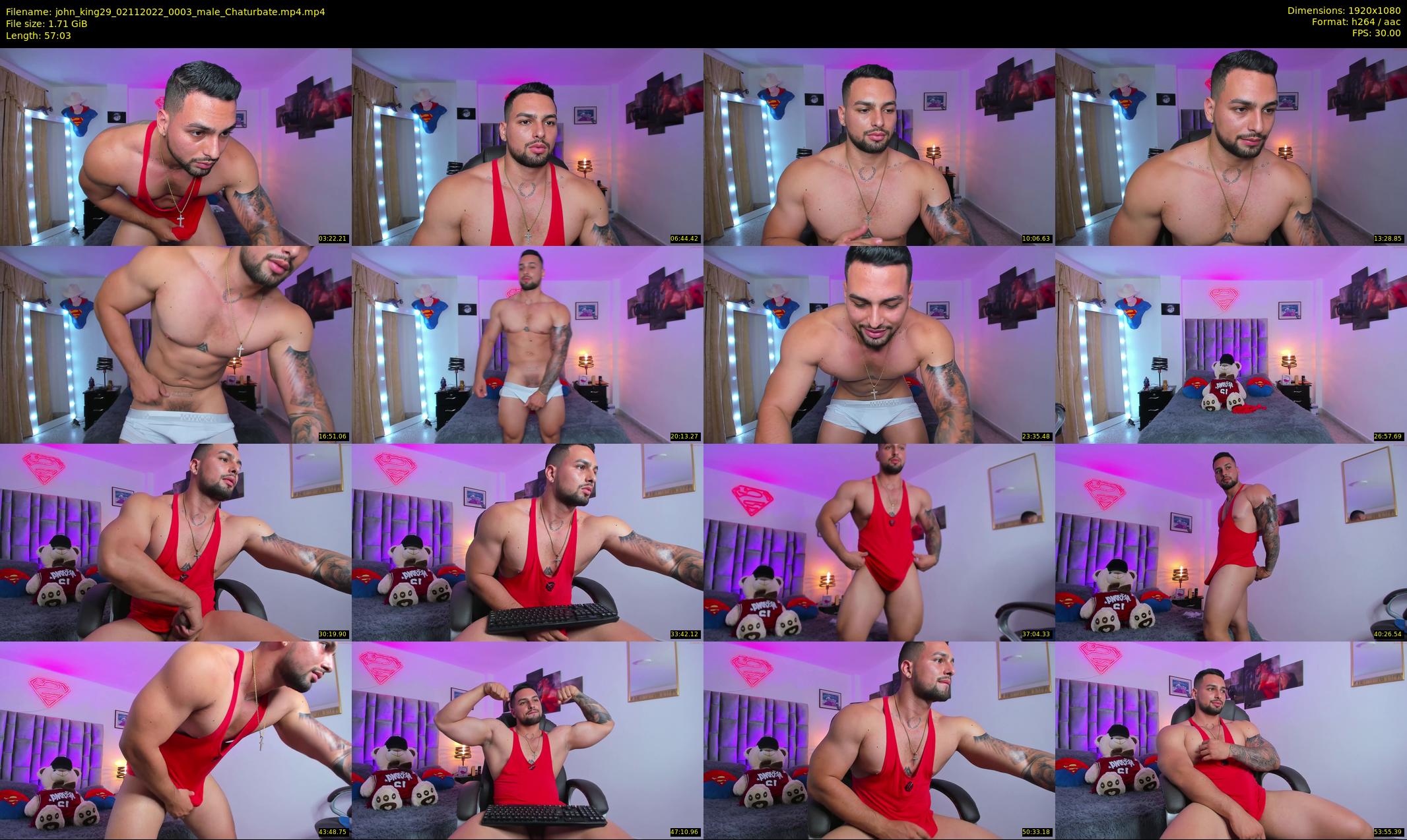 john_king29 — 58 minute Chaturbate male cam show recording, 1080p, Nov 2, 2022