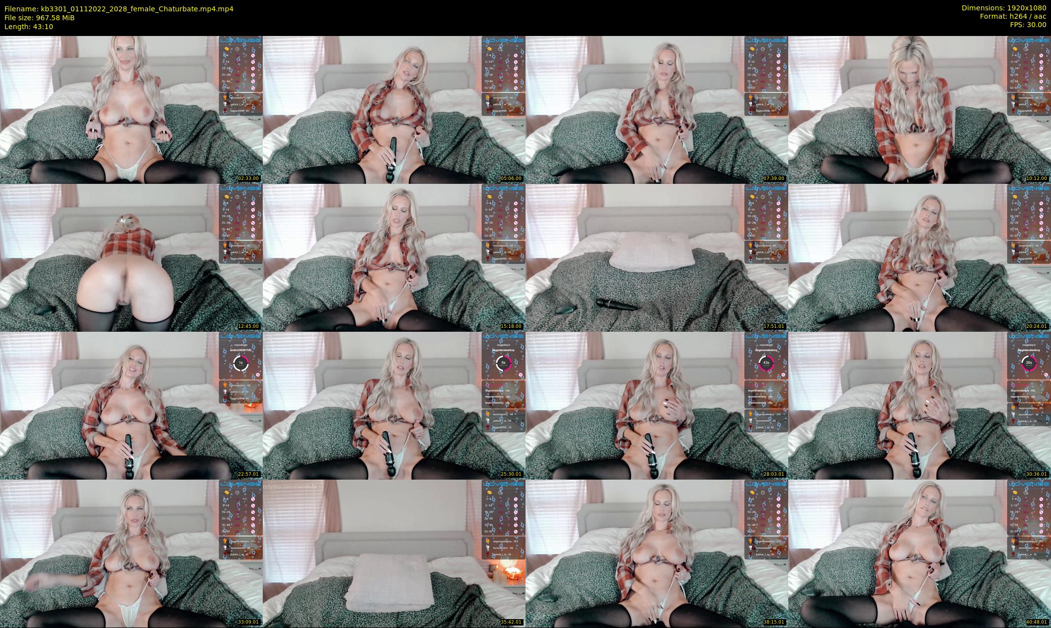 kb3301 — 44 minute Chaturbate couple cam show recording, 1080p, Nov 1, 2022