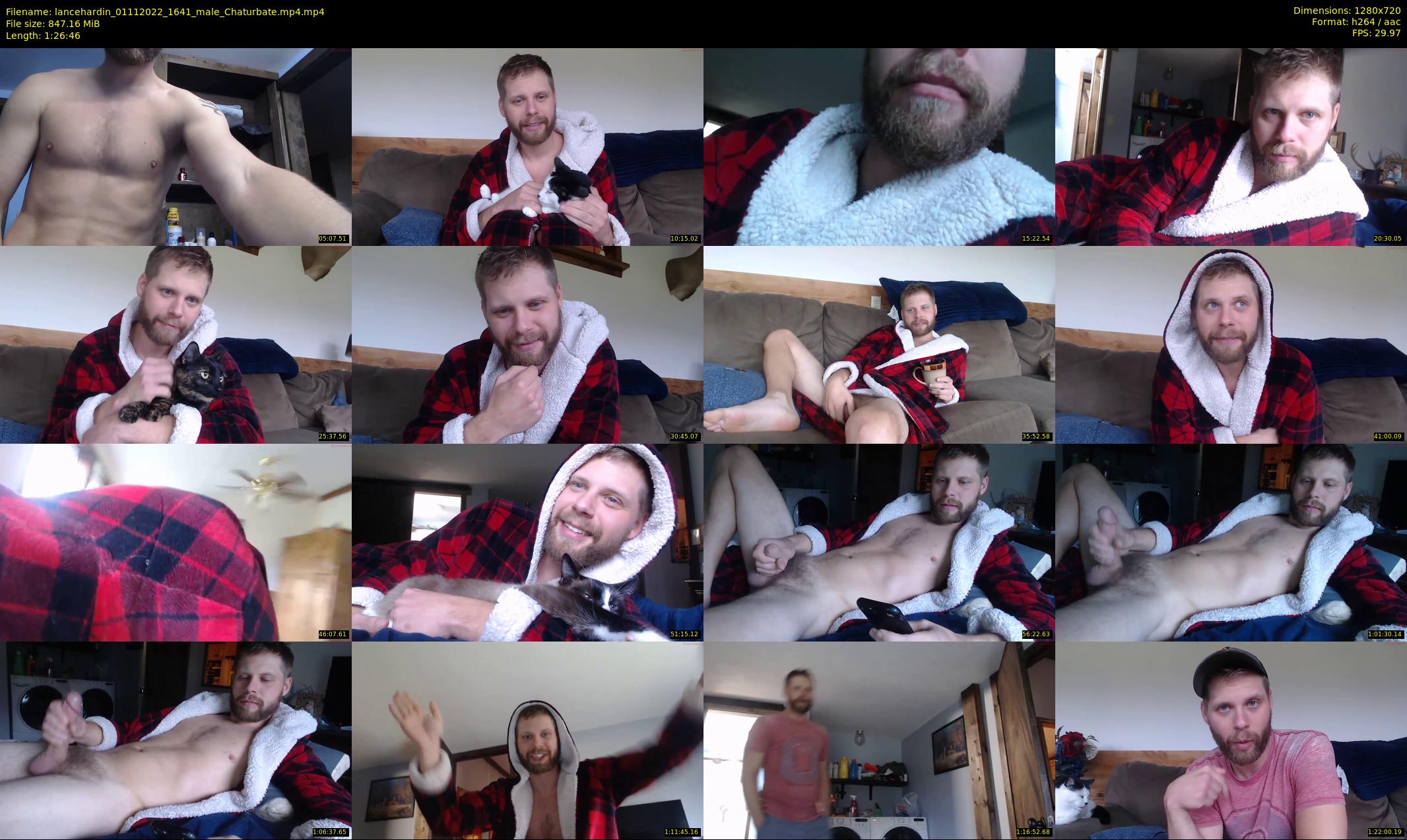 lancehardin — 87 minute Chaturbate male cam show recording, 720p, Nov 1, 2022