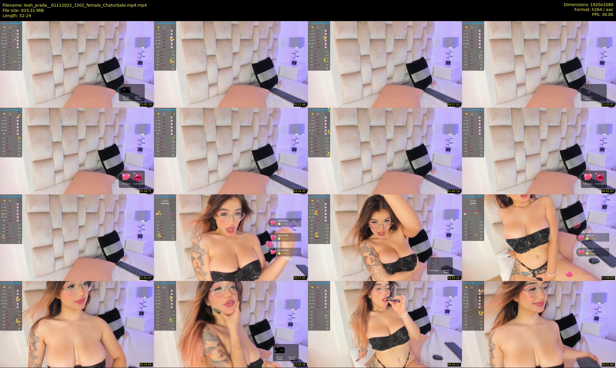 leah_prada_ — 53 minute Chaturbate female cam show recording, 1080p, Nov 1, 2022