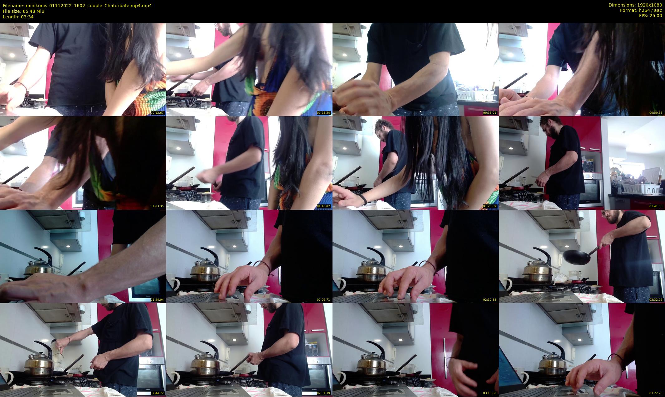 minikunis — 4 minute Chaturbate couple cam show recording, 1080p, Nov 1, 2022