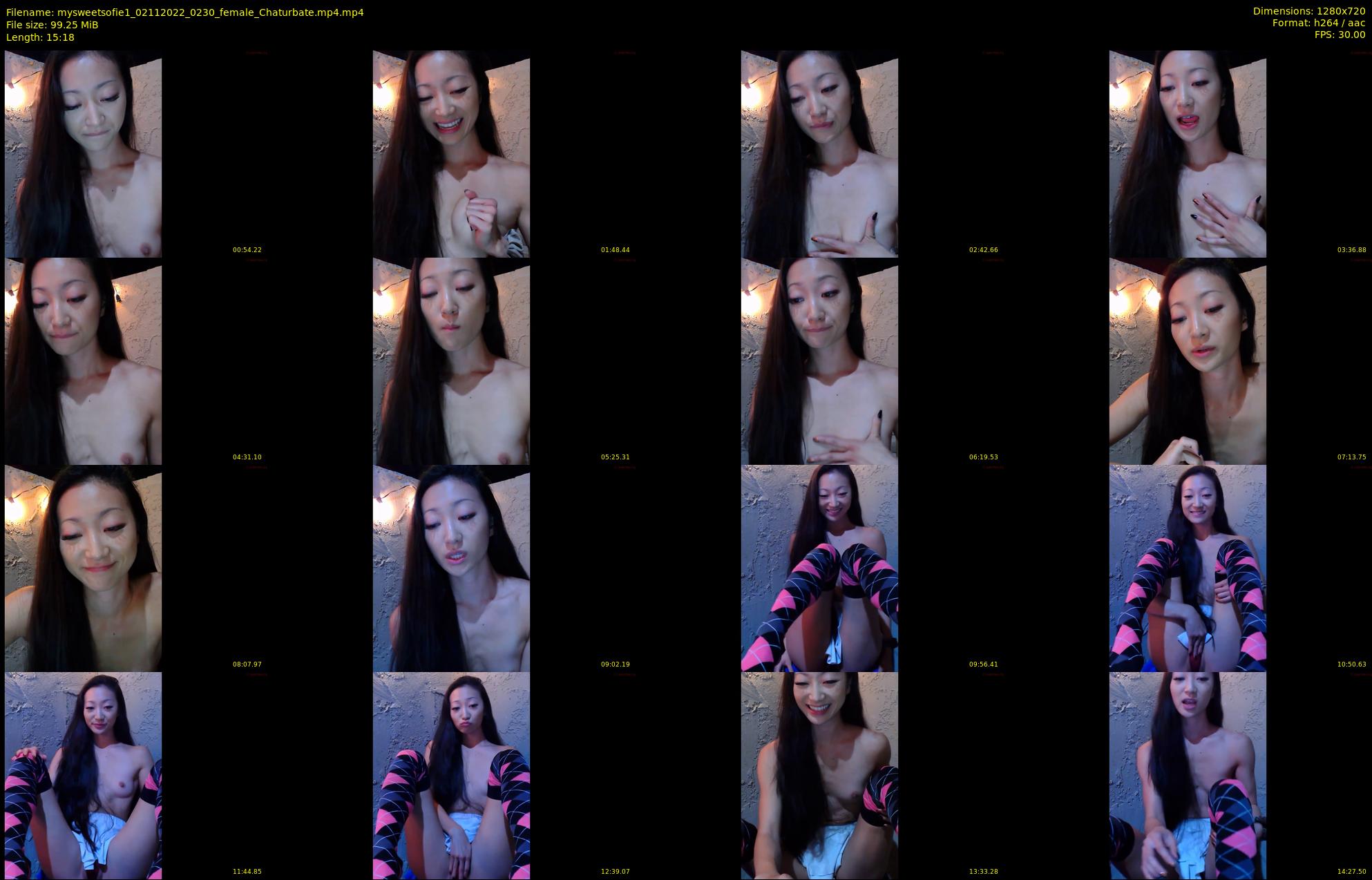 mysweetsofie1 — 16 minute Chaturbate female cam show recording, 720p, Nov 2, 2022