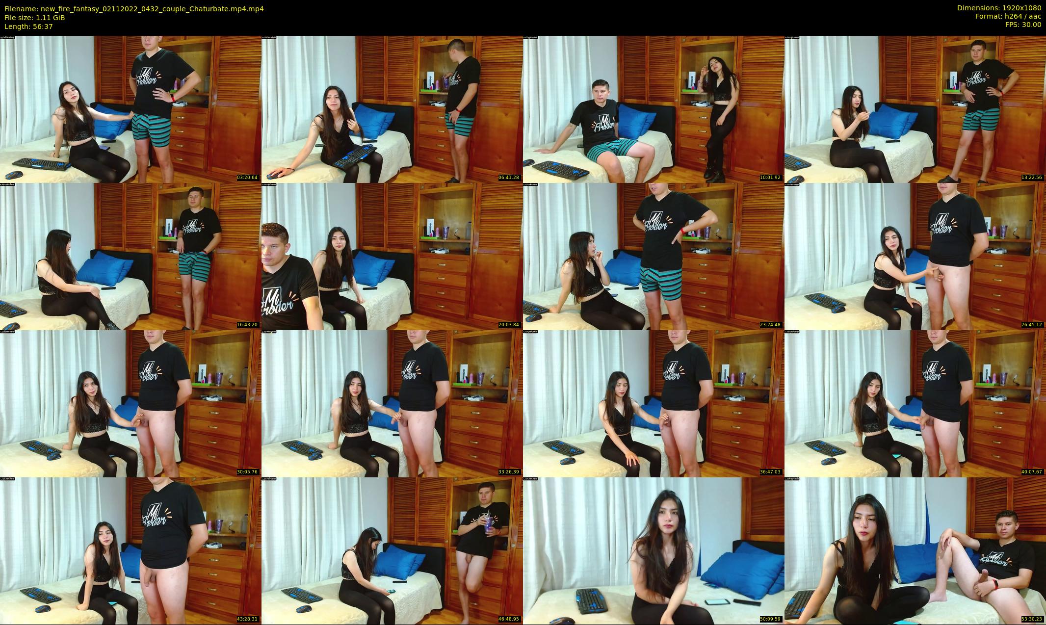 new_fire_fantasy — 57 minute Chaturbate couple cam show recording, 1080p, Nov 2, 2022