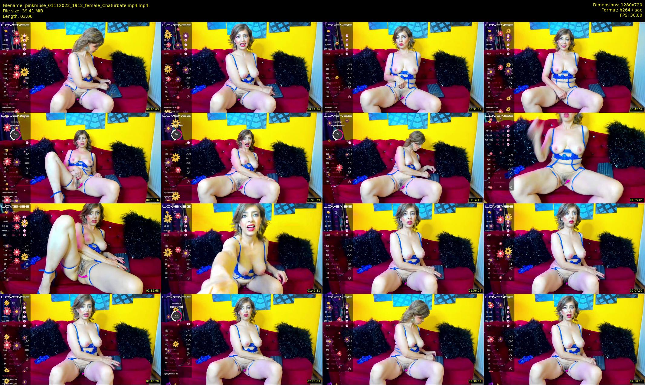 pinkmuse — 3 minute Chaturbate couple cam show recording, 720p, Nov 1, 2022