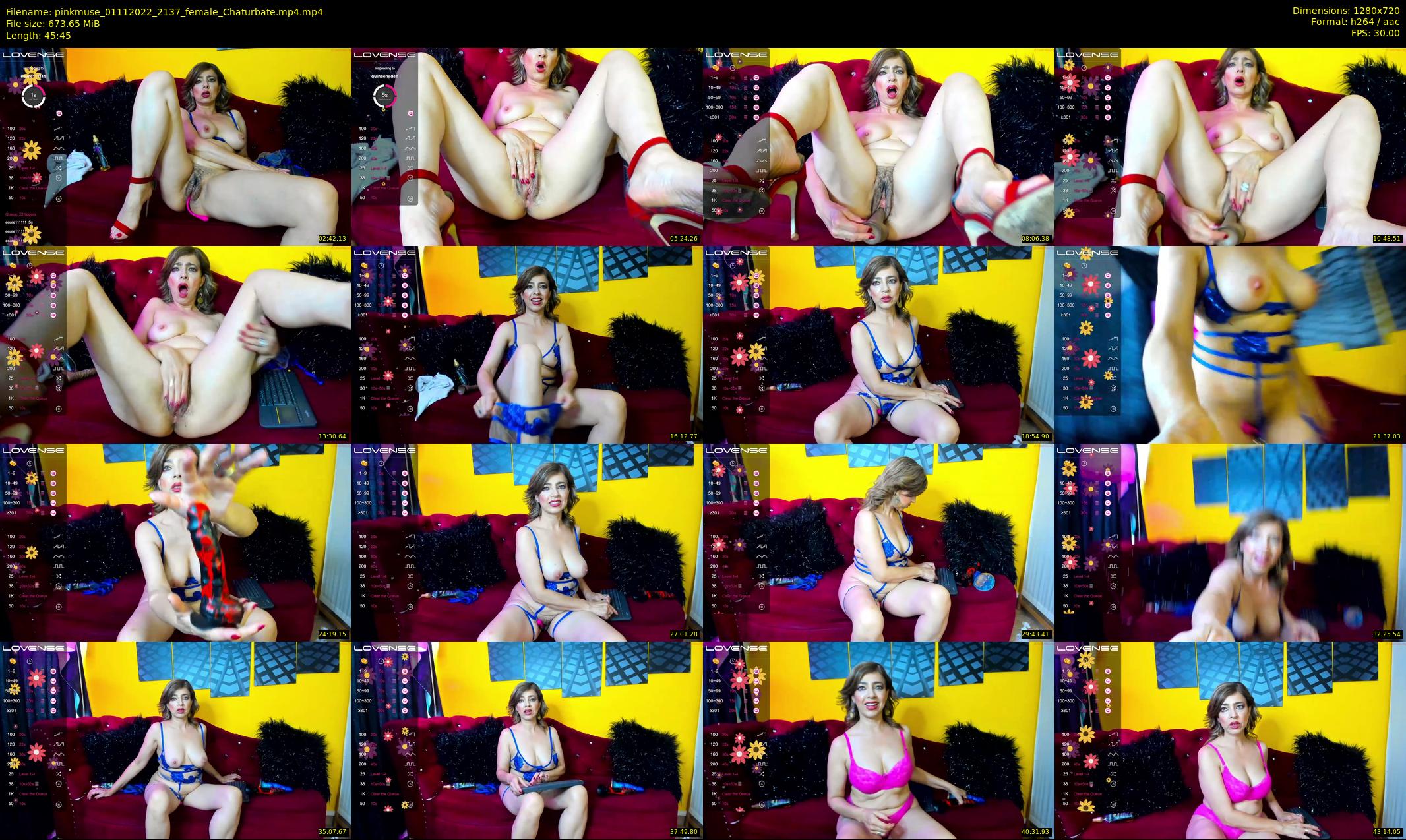pinkmuse — 46 minute Chaturbate couple cam show recording, 720p, Nov 1, 2022