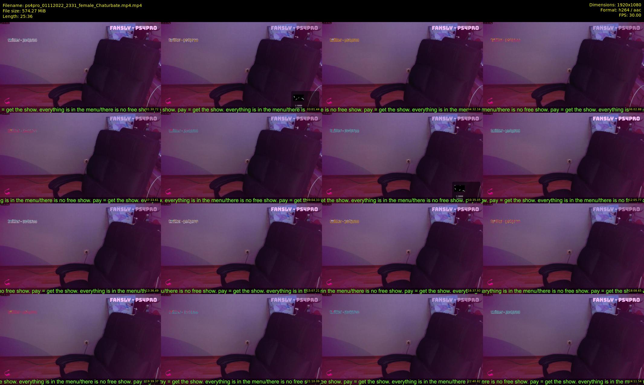 ps4pro — 26 minute Chaturbate female cam show recording, 1080p, Nov 1, 2022