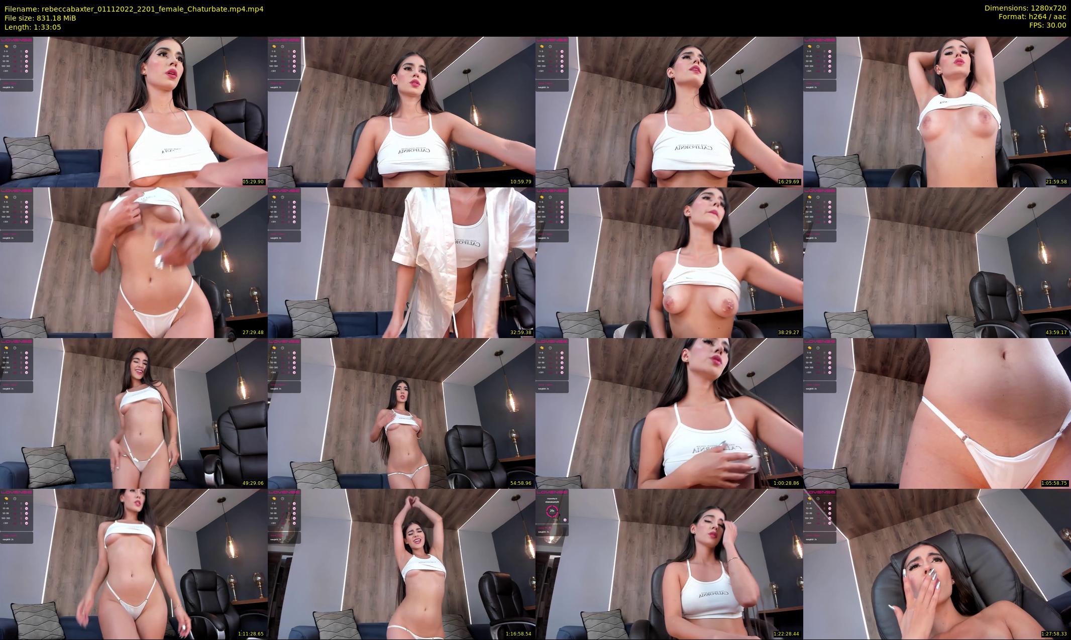 rebeccabaxter — 94 minute Chaturbate female cam show recording, 720p, Nov 1, 2022