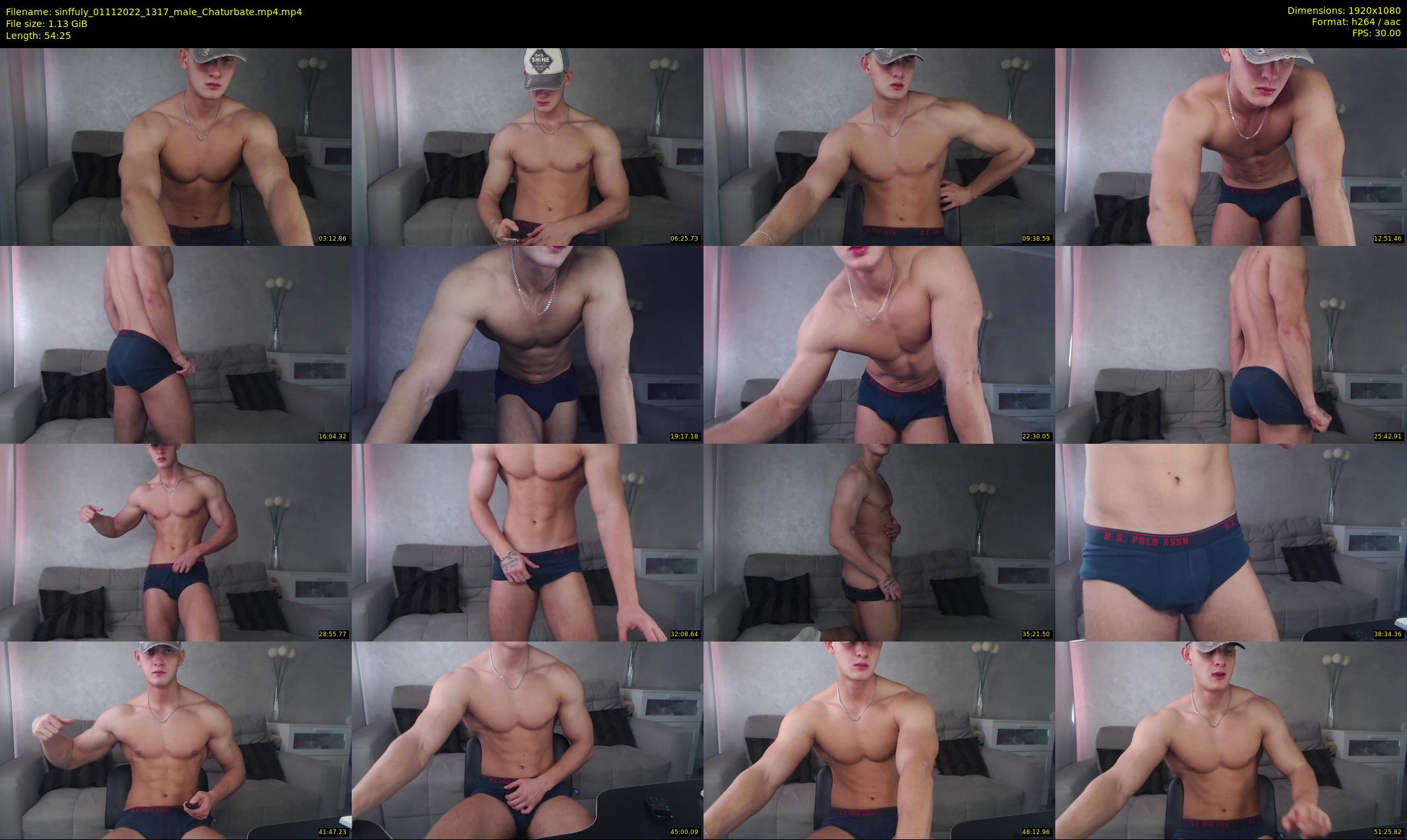 sinffuly — 55 minute Chaturbate male cam show recording, 1080p, Nov 1, 2022