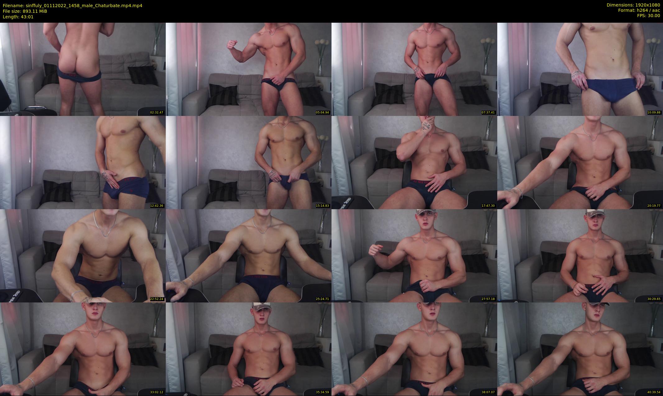 sinffuly — 44 minute Chaturbate male cam show recording, 1080p, Nov 1, 2022