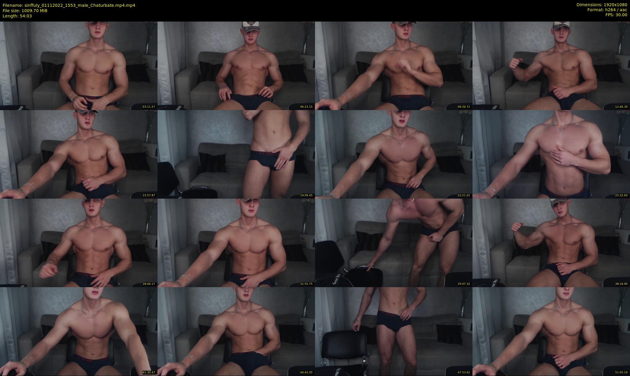 sinffuly — 55 minute Chaturbate male cam show recording, 1080p, Nov 1, 2022